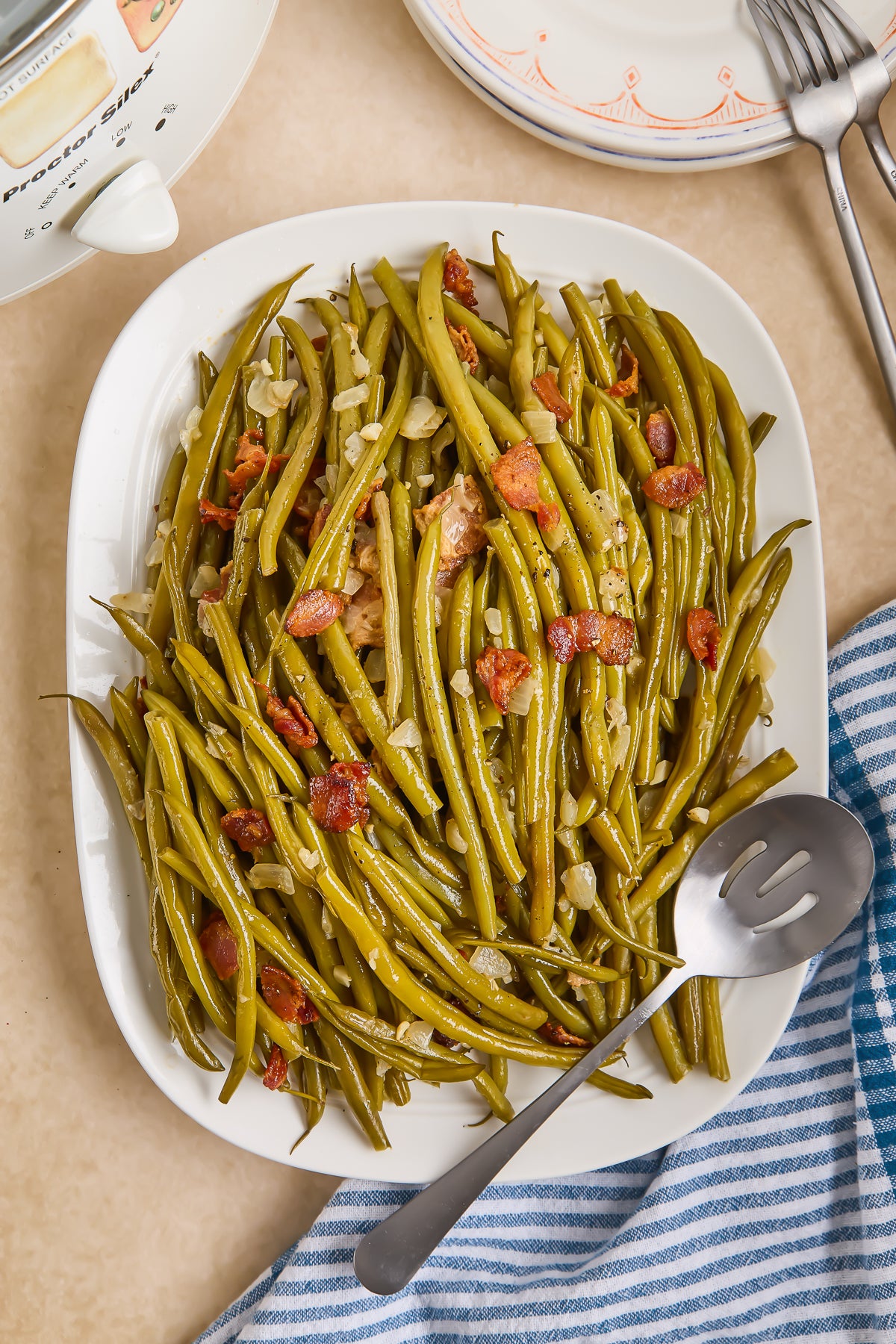 Slow Cooker Green Beans