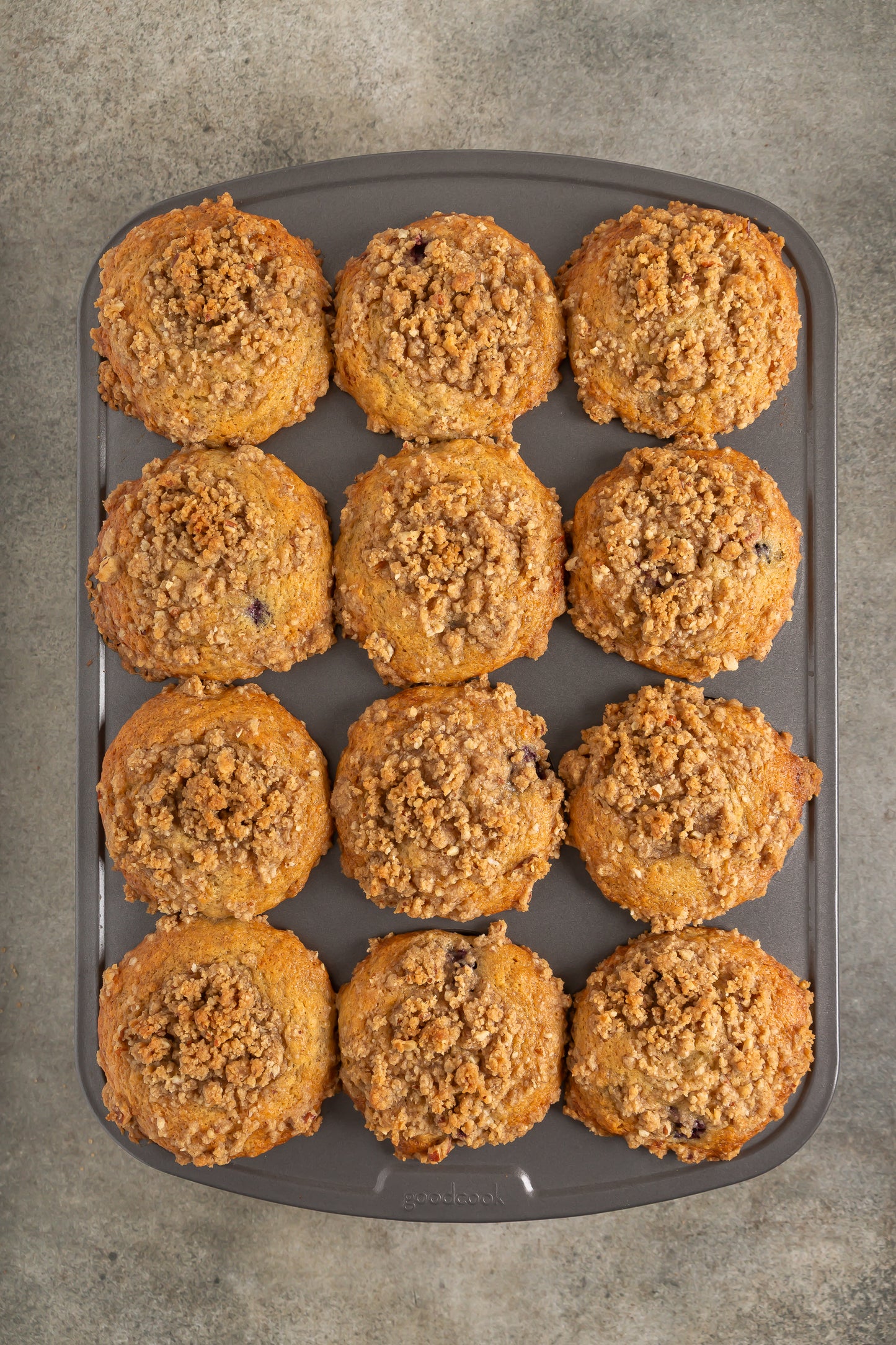 Banana Blackberry Muffins