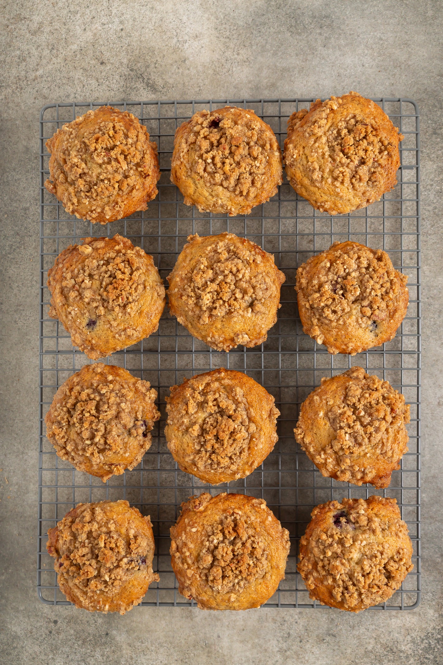 Banana Blackberry Muffins