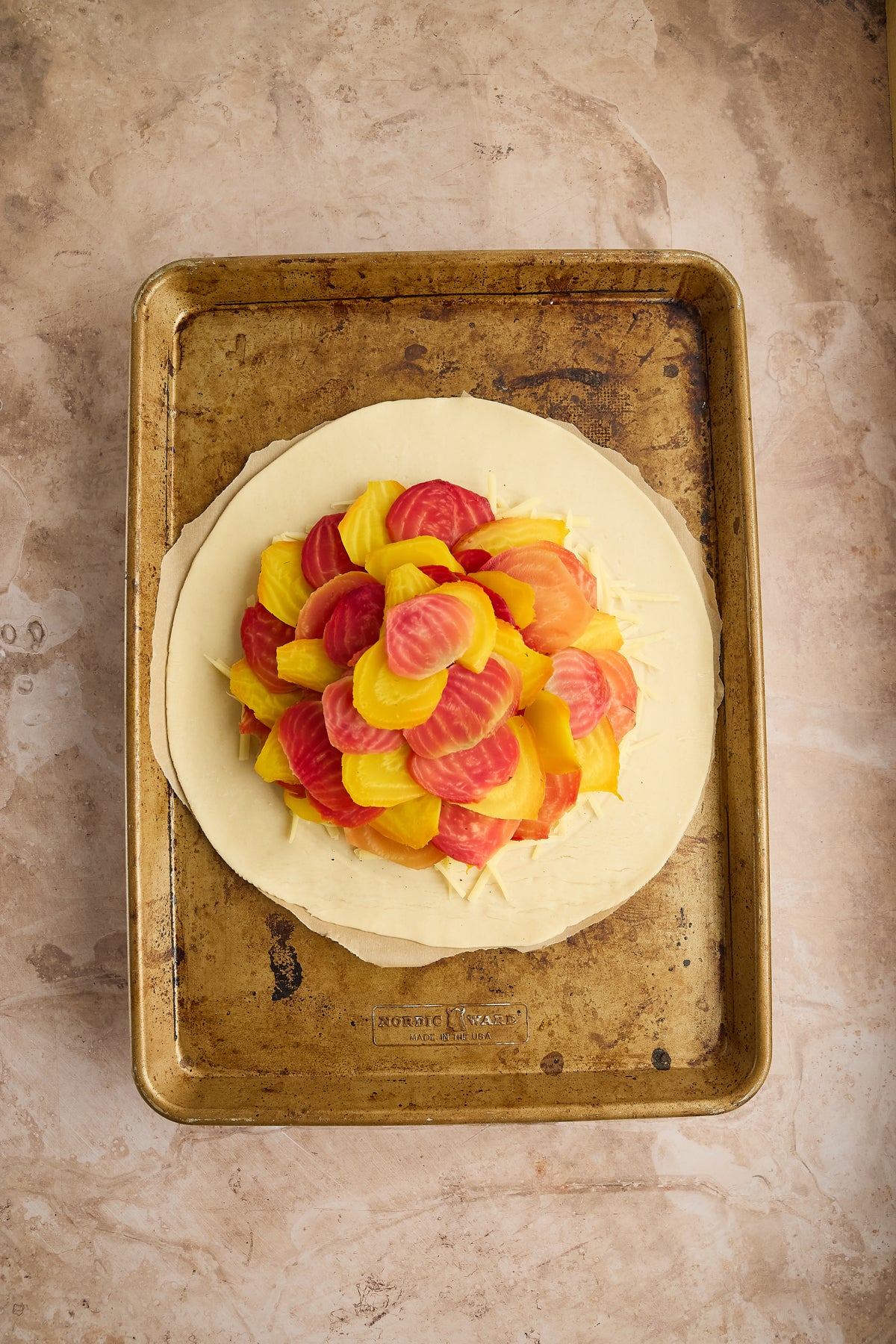 Roasted Beet Crostata