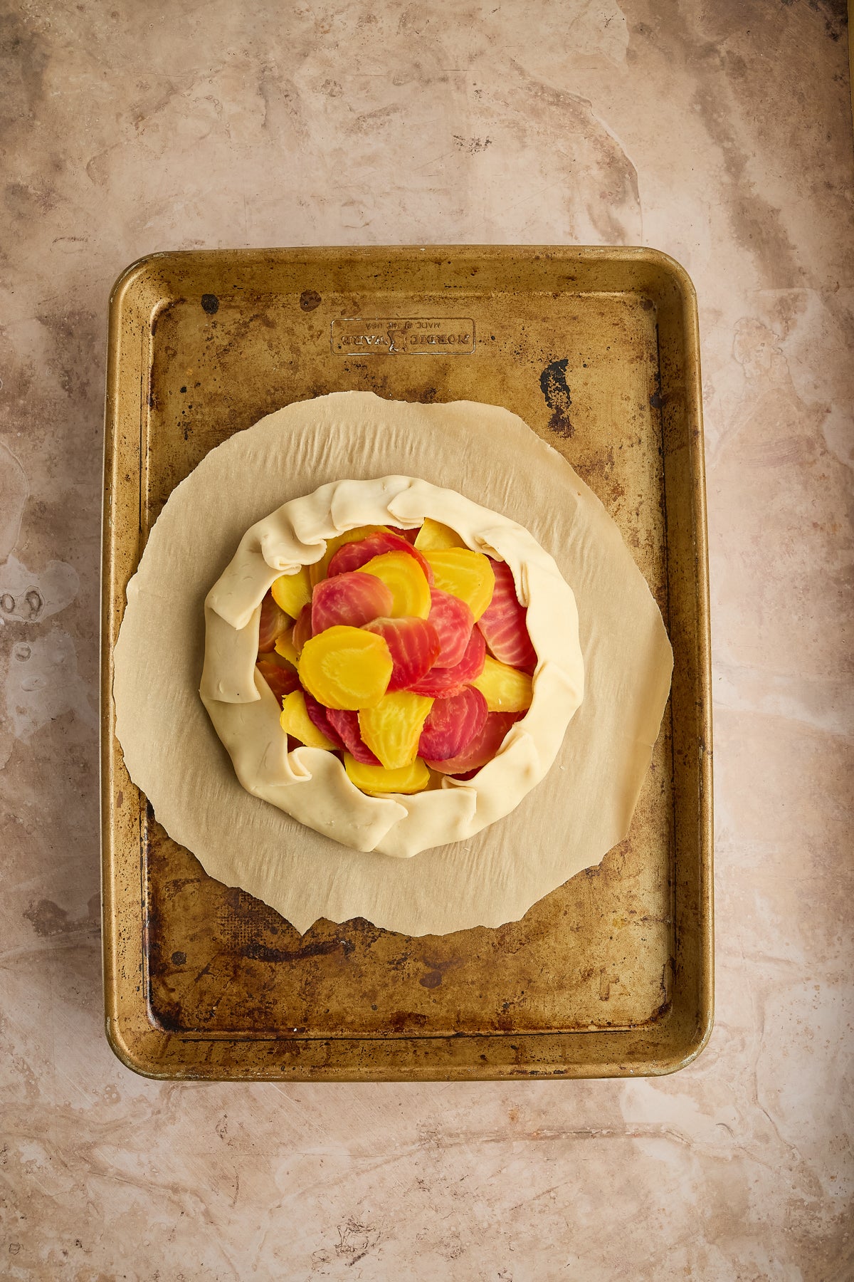 Roasted Beet Crostata