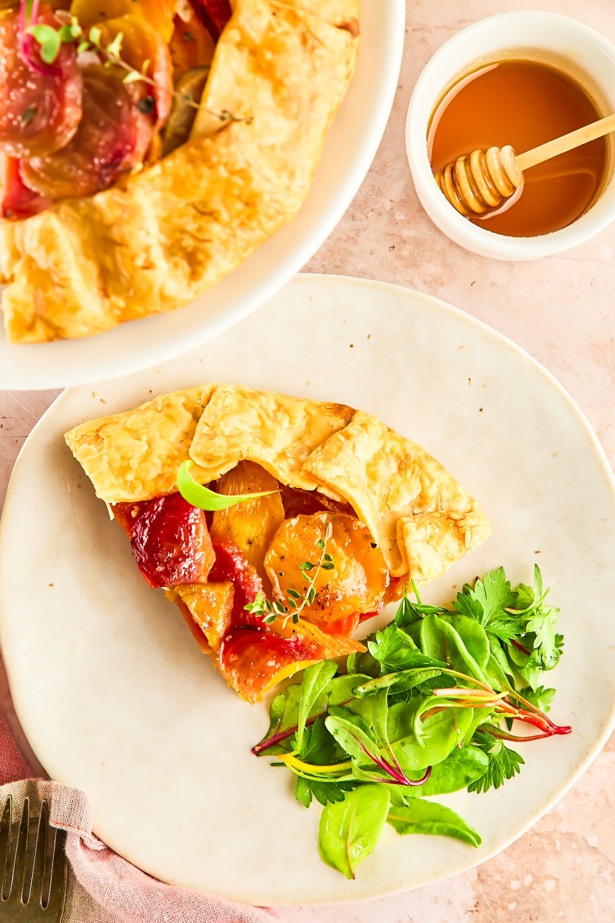 Roasted Beet Crostata