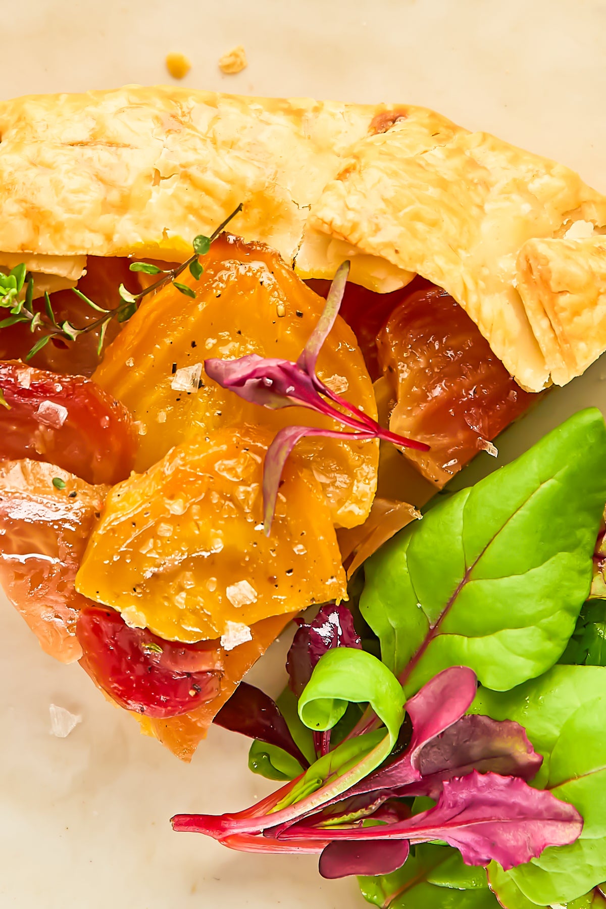 Roasted Beet Crostata