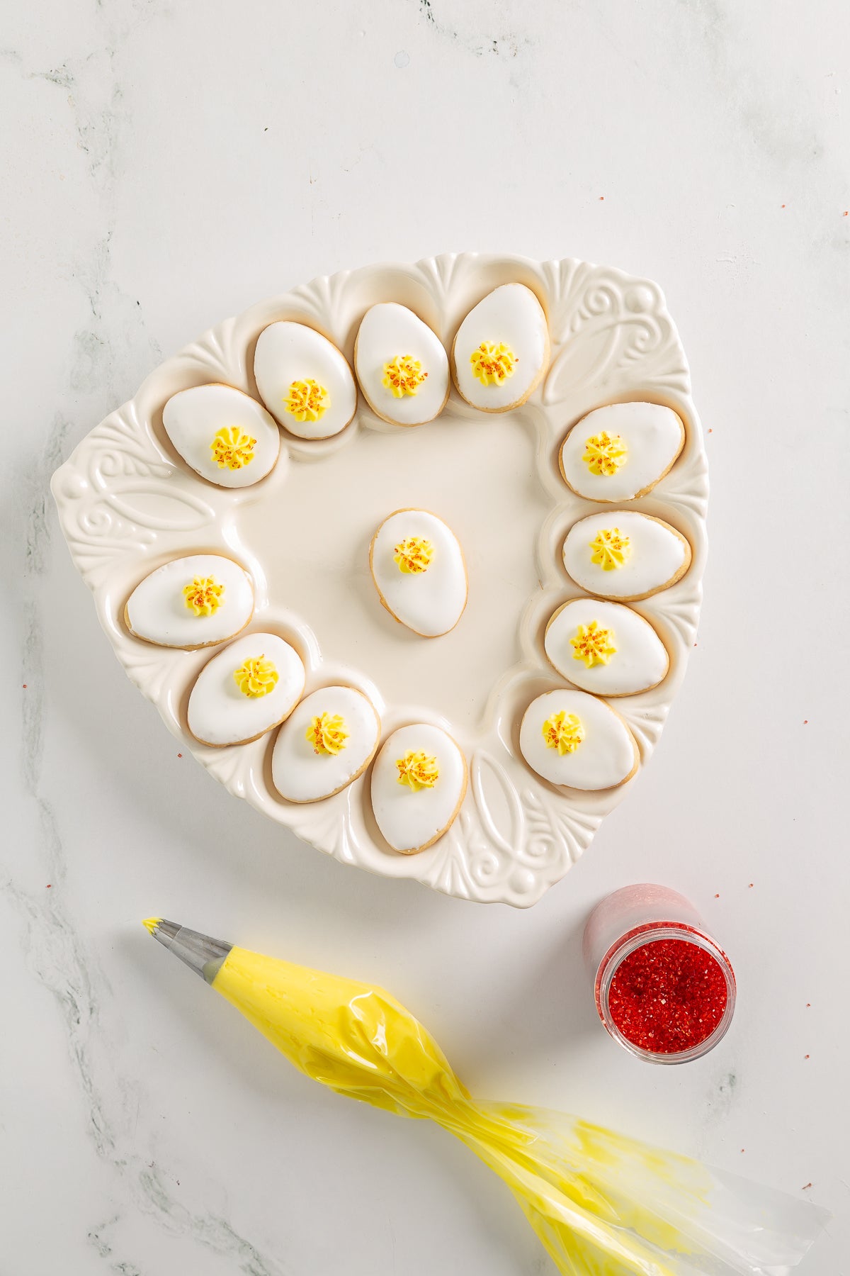 Deviled Egg Cookies