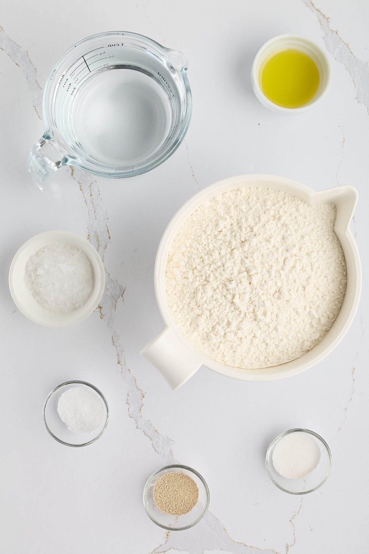Classic Focaccia Bread with Coarse Salt