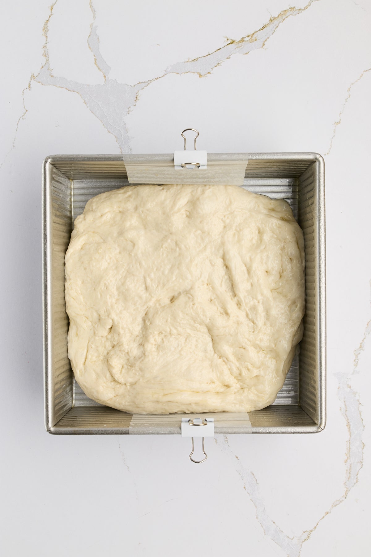 Classic Focaccia Bread with Coarse Salt