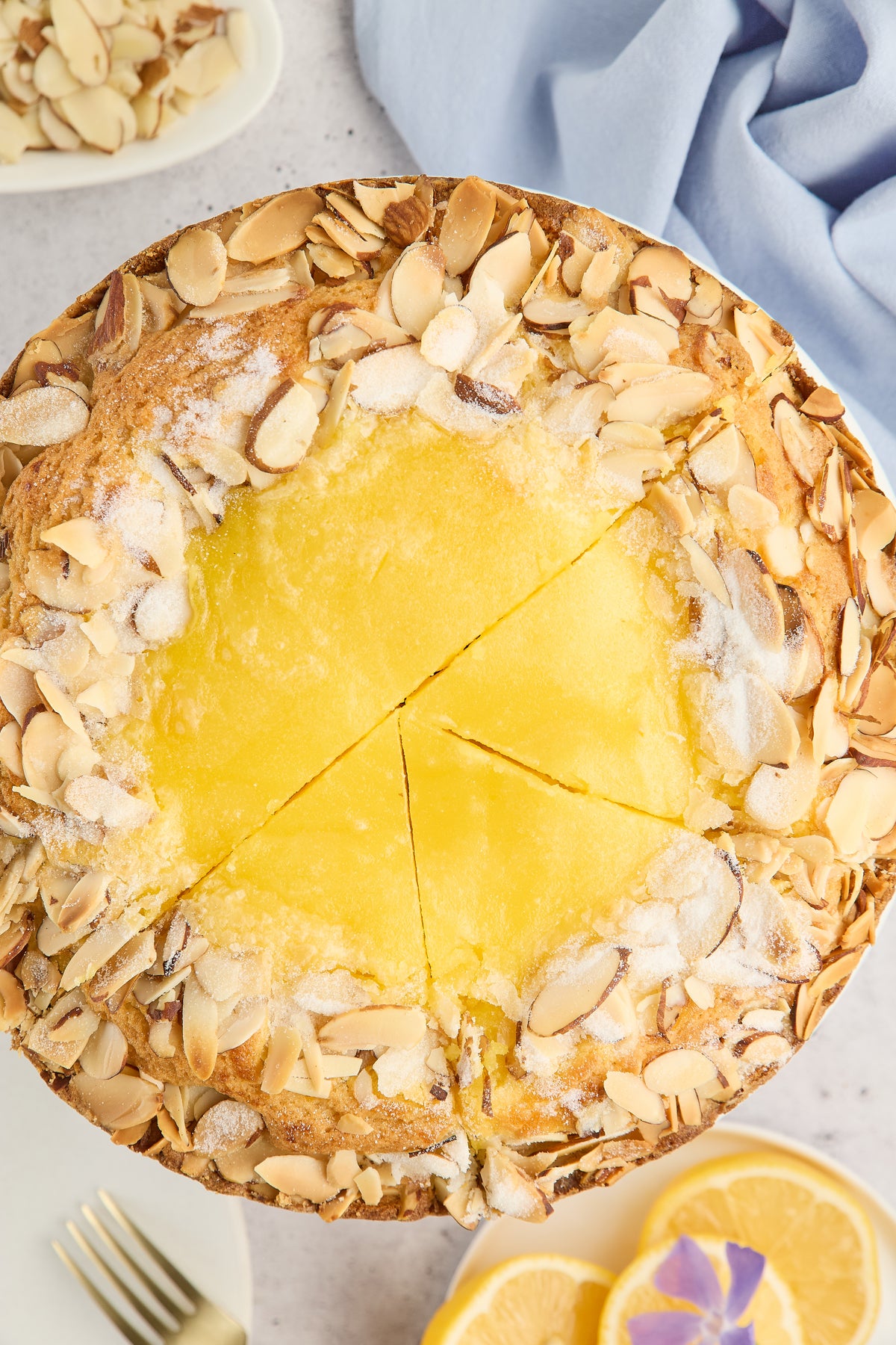 Lemon Curd Lemon Cake