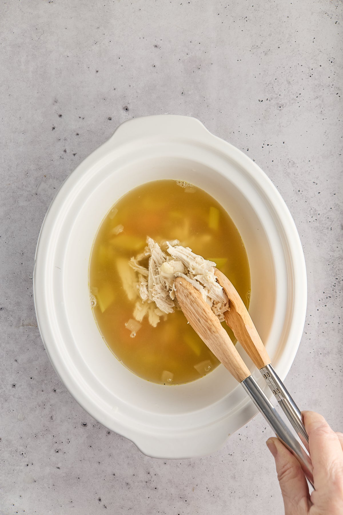 Slow Cooker Chicken Matzo Ball Soup