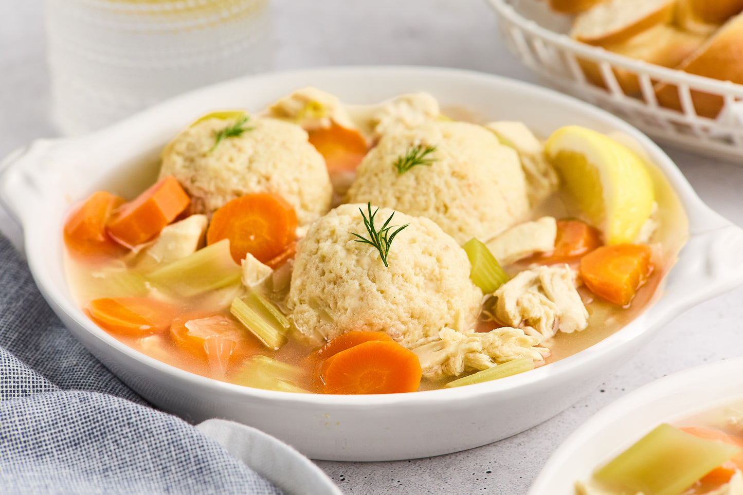 Slow Cooker Chicken Matzo Ball Soup