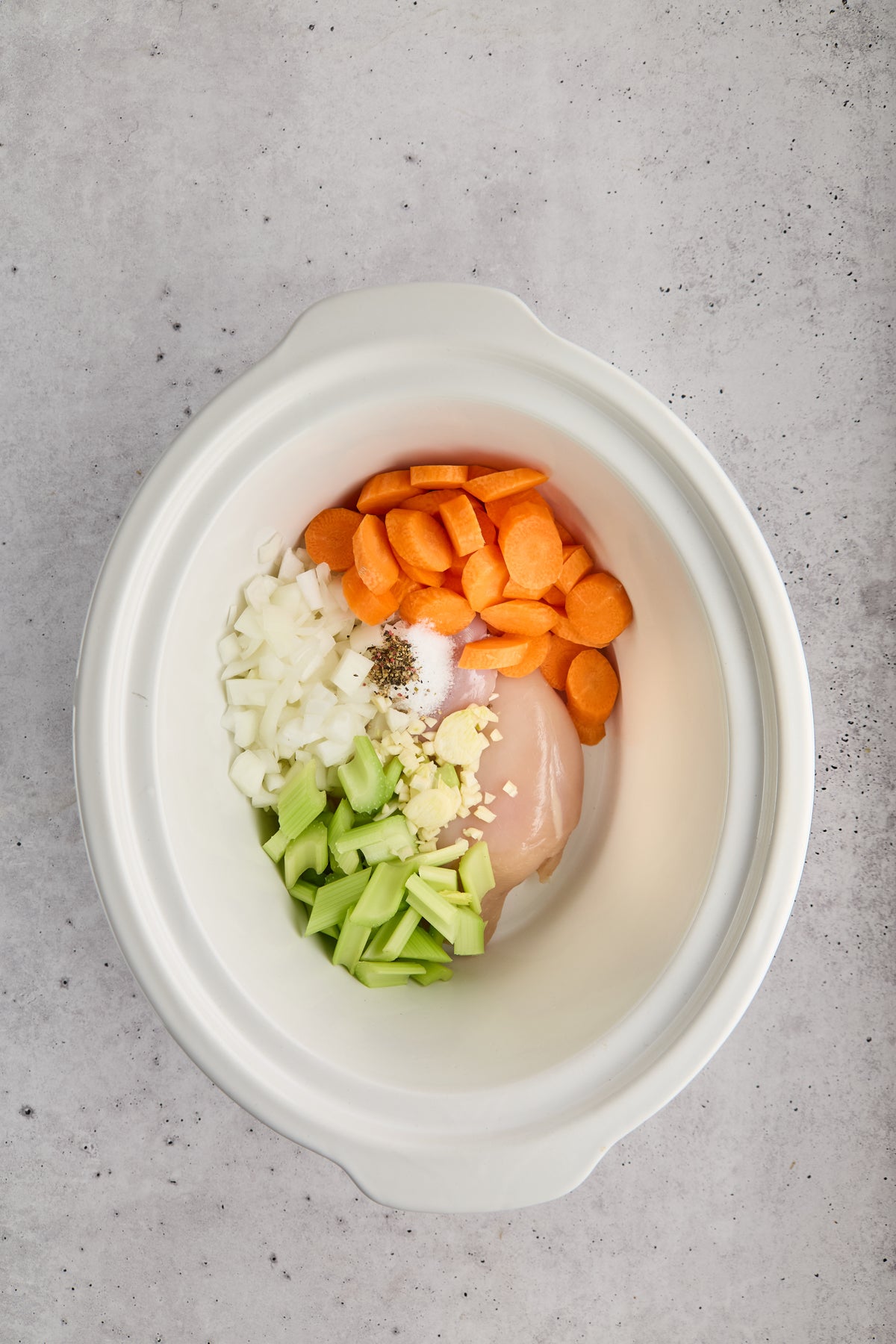 Slow Cooker Chicken Matzo Ball Soup
