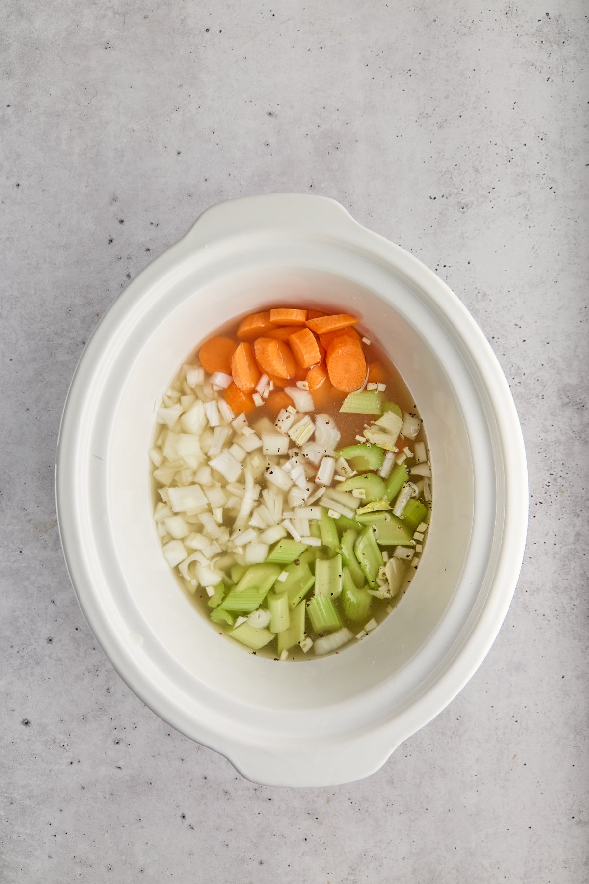 Slow Cooker Chicken Matzo Ball Soup