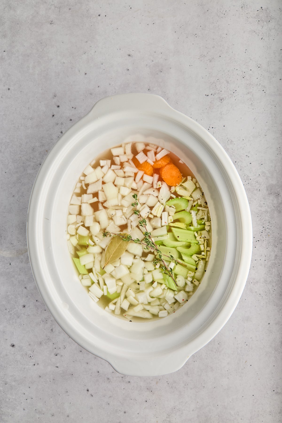 Slow Cooker Chicken Matzo Ball Soup