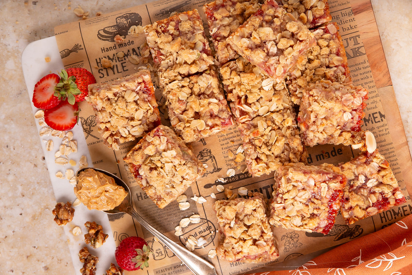 Peanut Butter and Jelly Bars