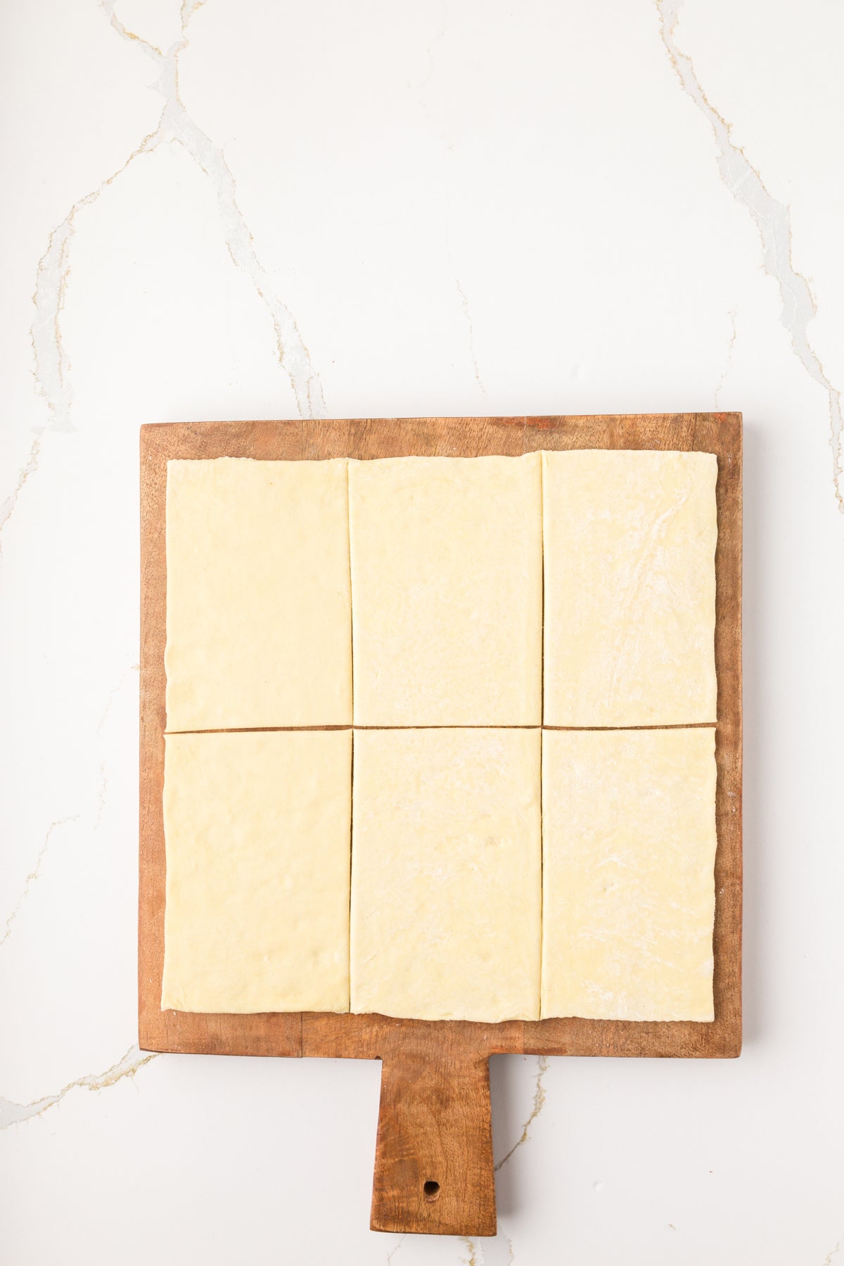 Upside-Down Pear Puff Pastry Tarts