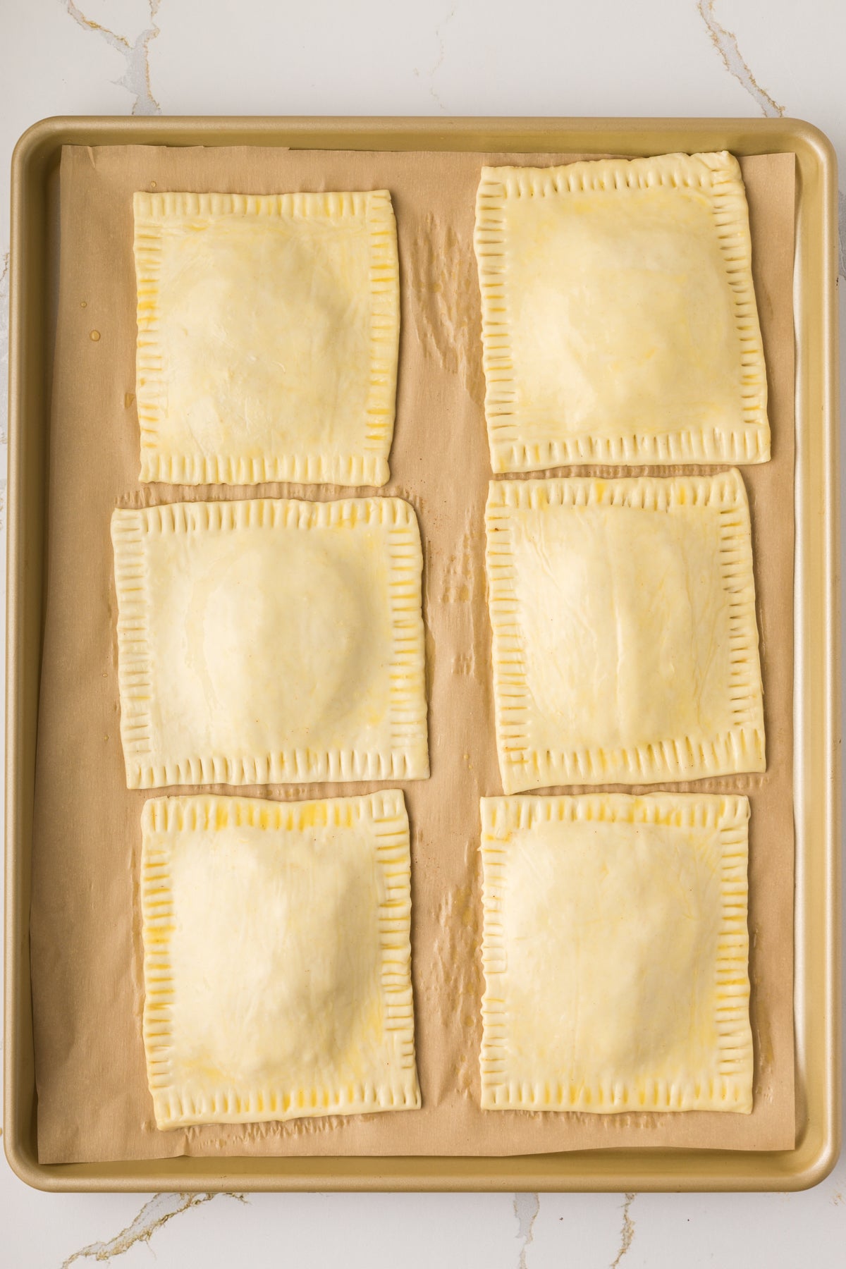 Upside-Down Pear Puff Pastry Tarts