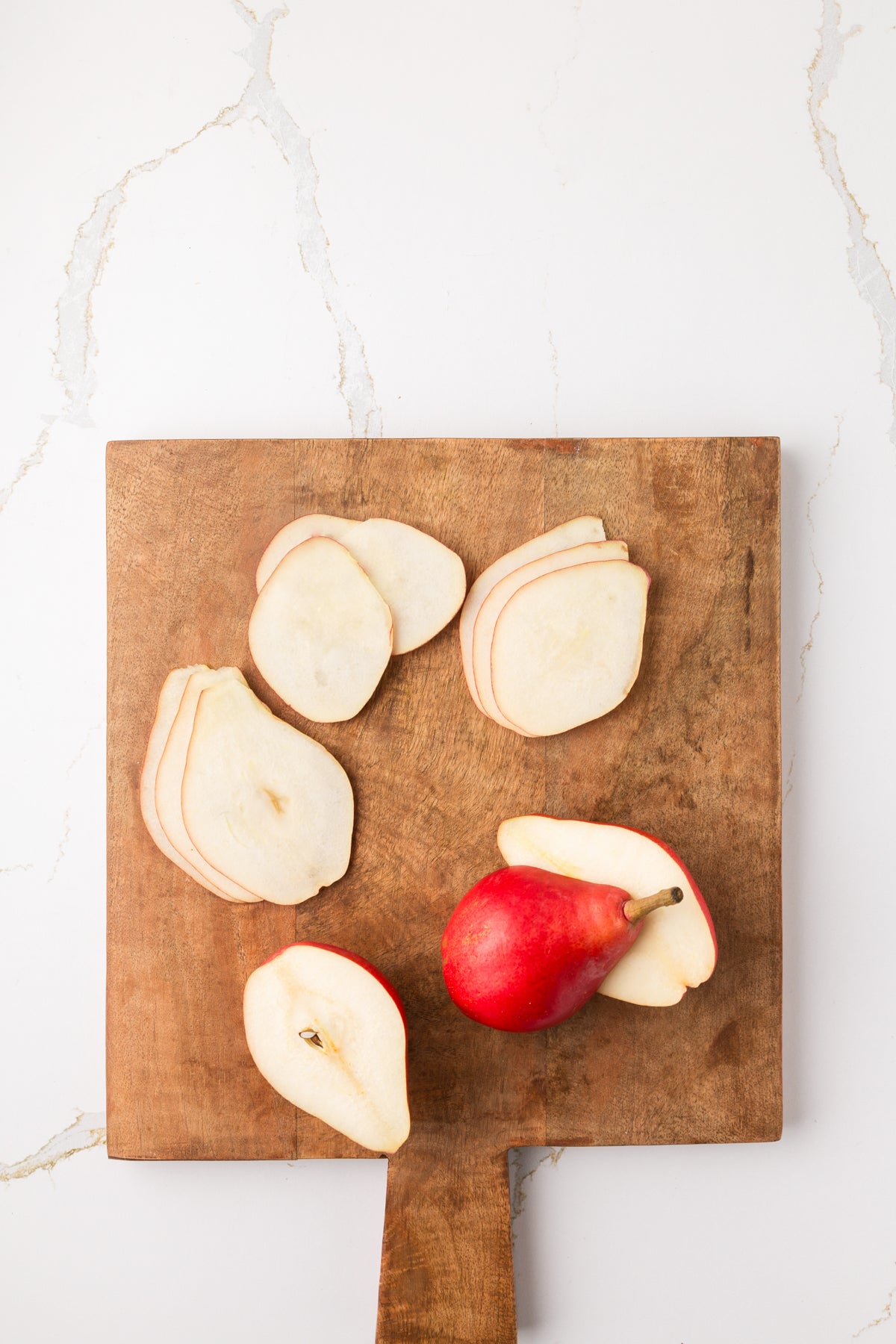 Upside-Down Pear Puff Pastry Tarts