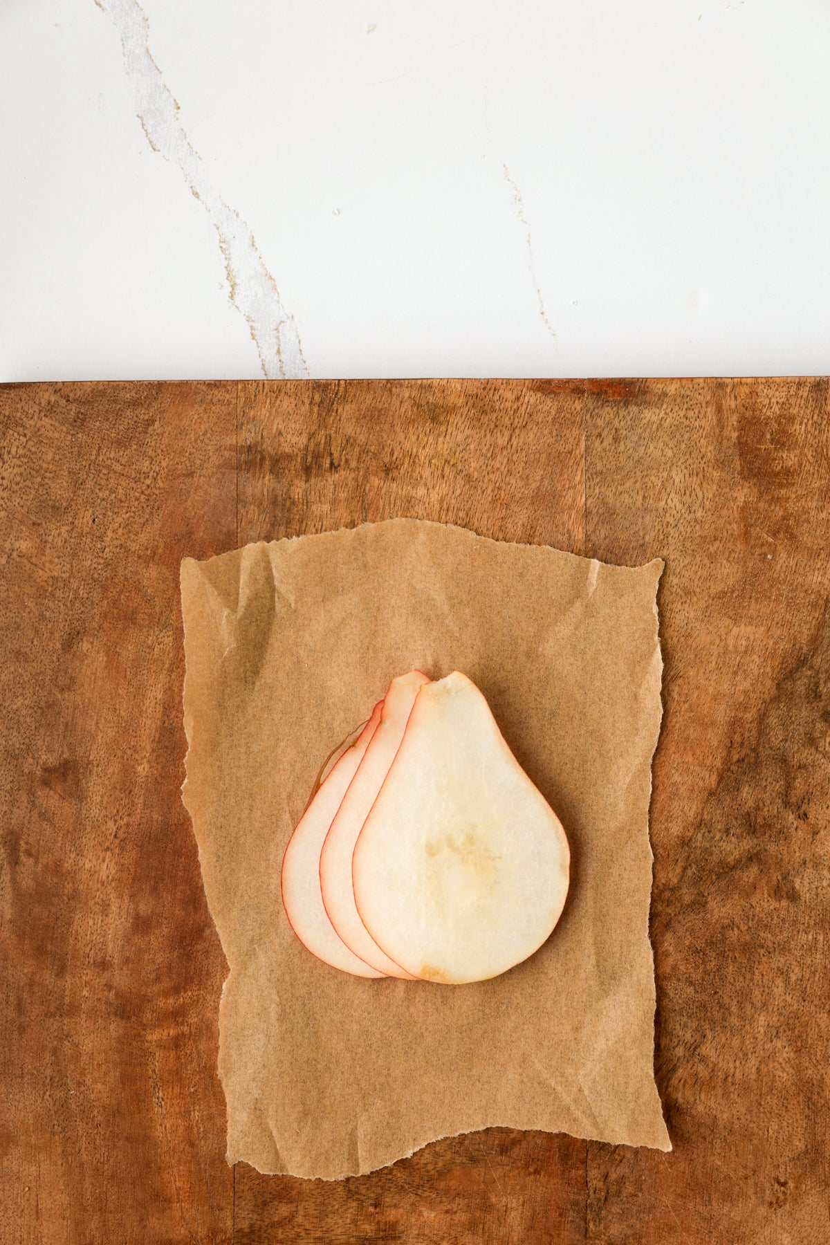 Upside-Down Pear Puff Pastry Tarts