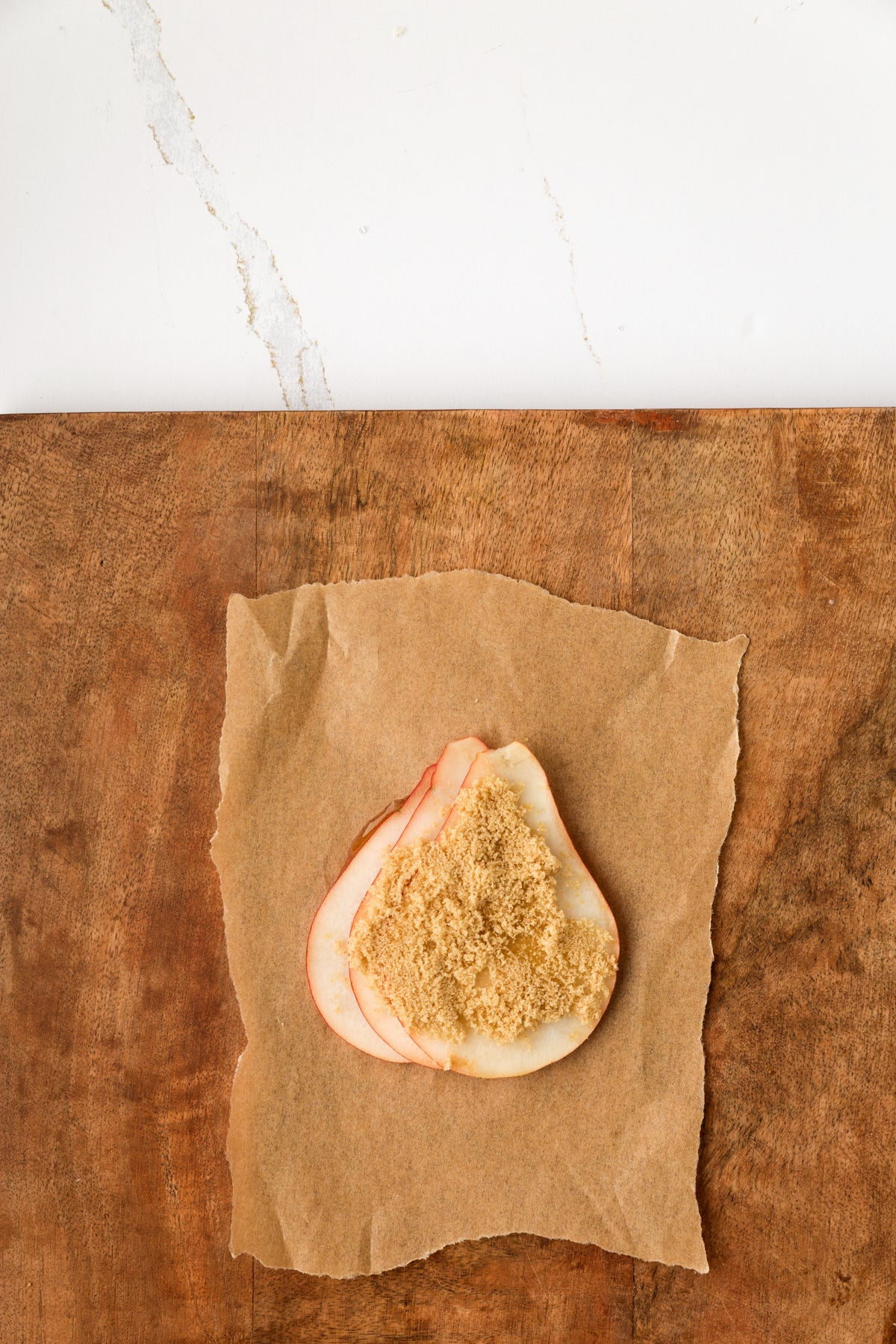 Upside-Down Pear Puff Pastry Tarts