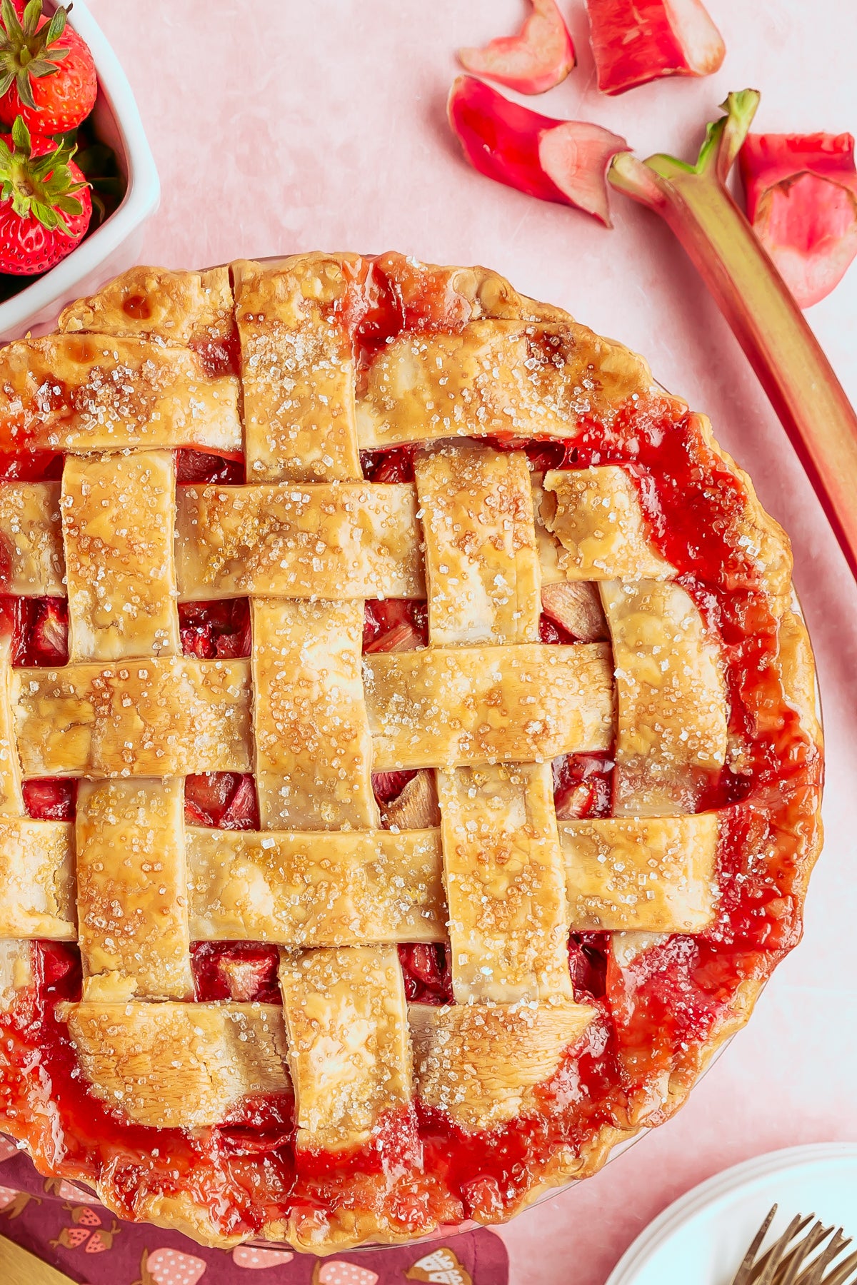 Strawberry Rhubarb Pie