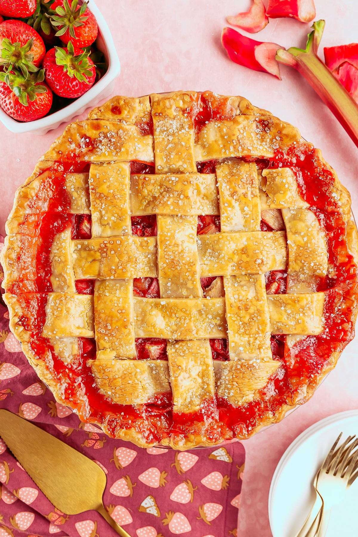 Strawberry Rhubarb Pie