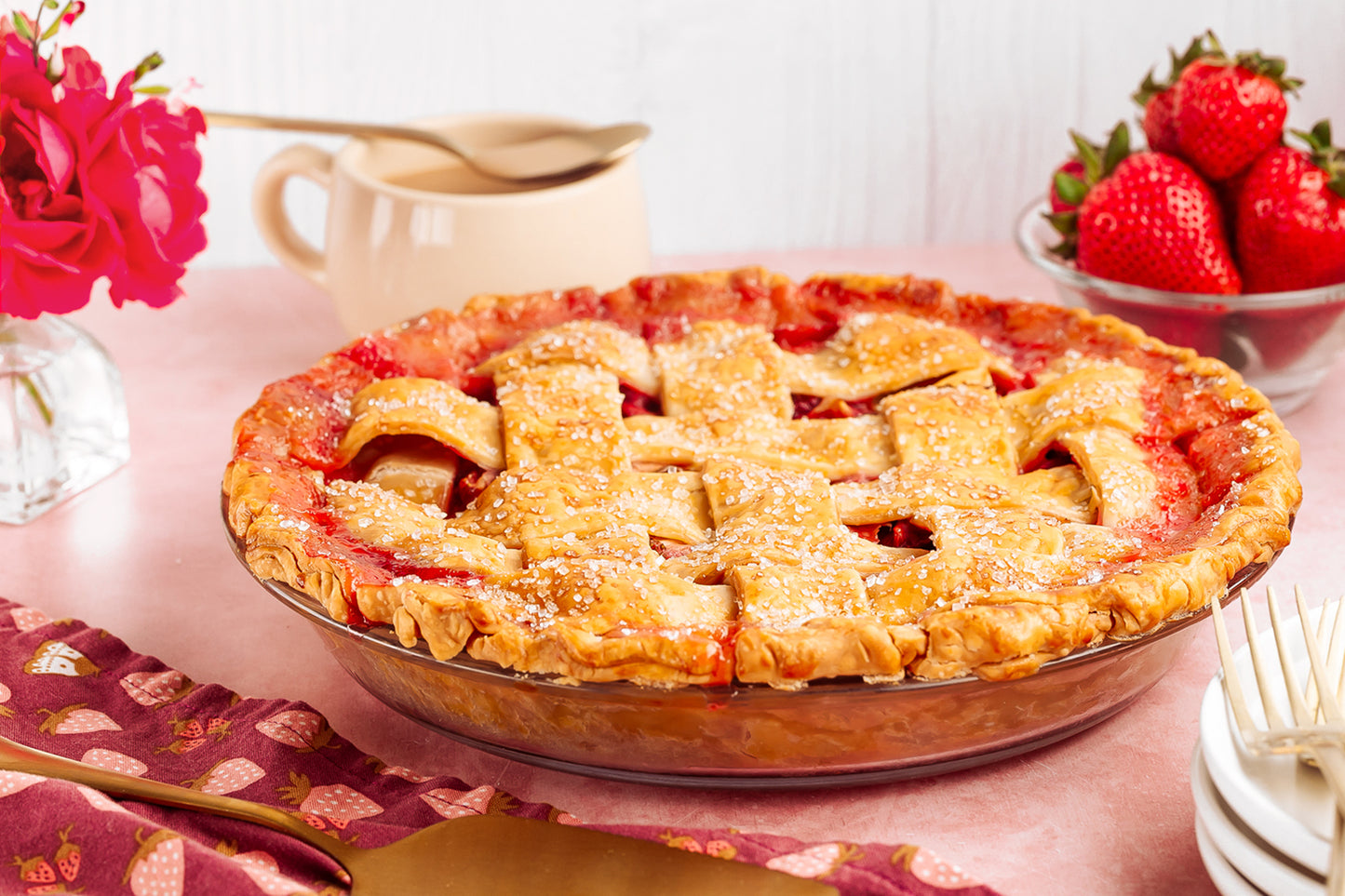 Strawberry Rhubarb Pie