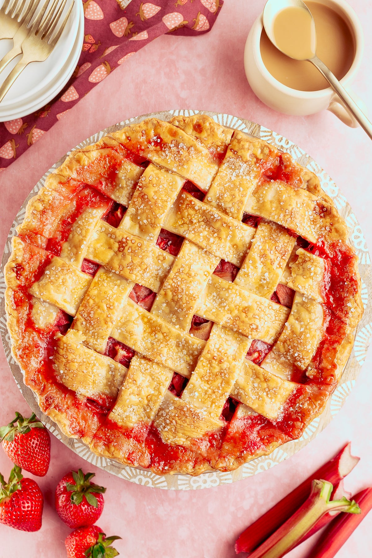 Strawberry Rhubarb Pie