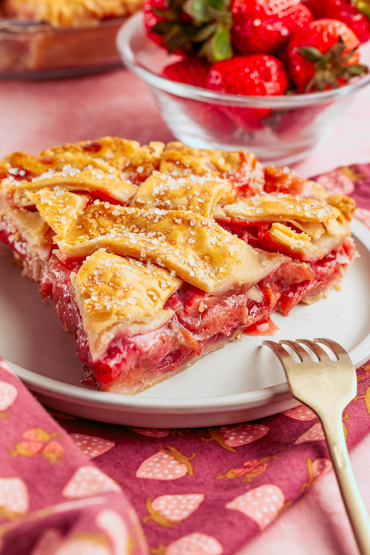 Strawberry Rhubarb Pie