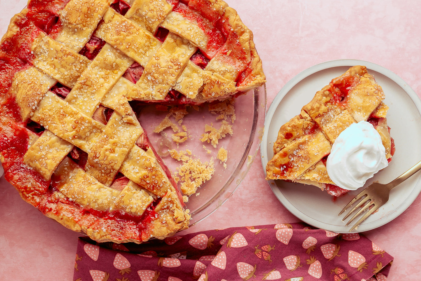 Strawberry Rhubarb Pie