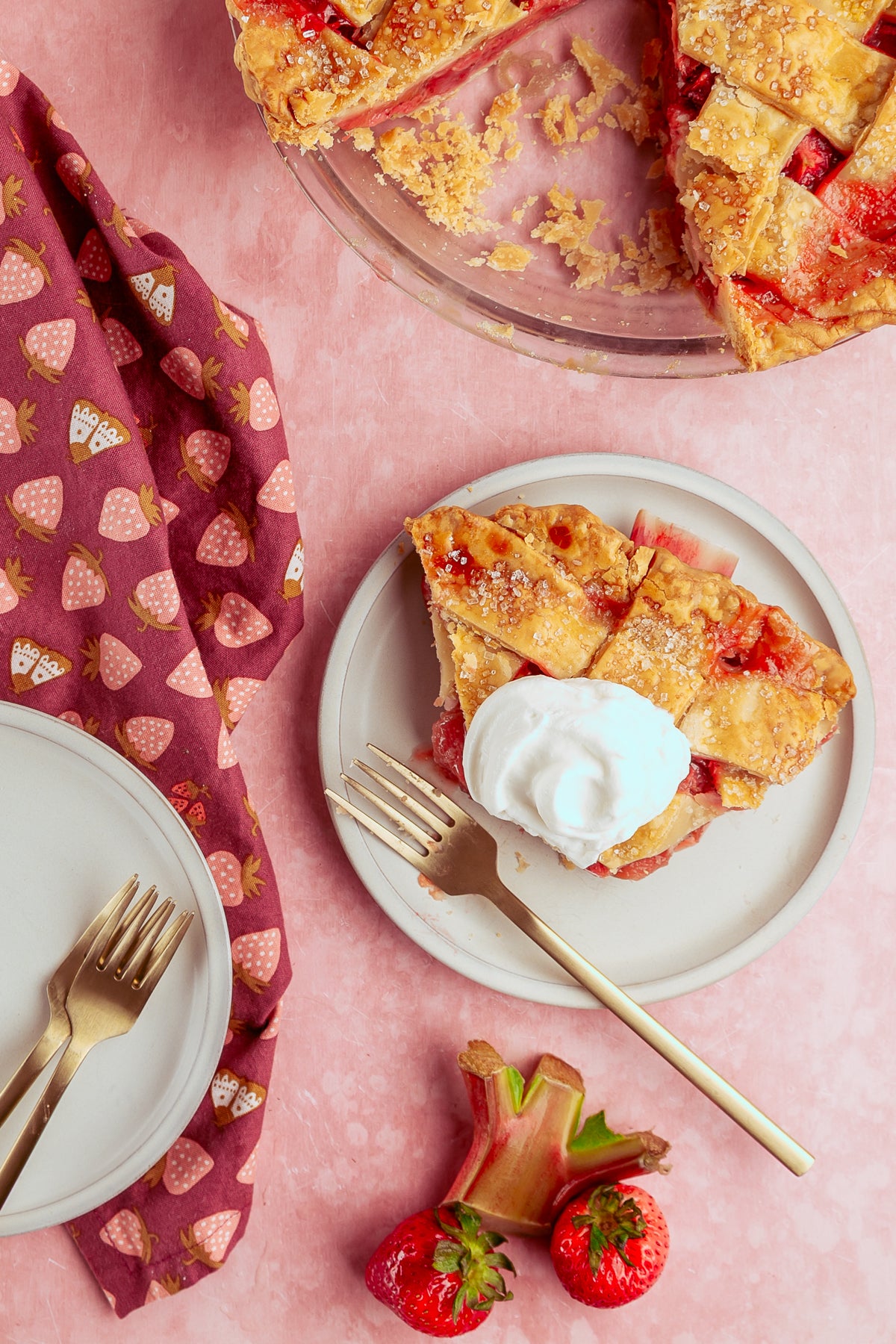 Strawberry Rhubarb Pie