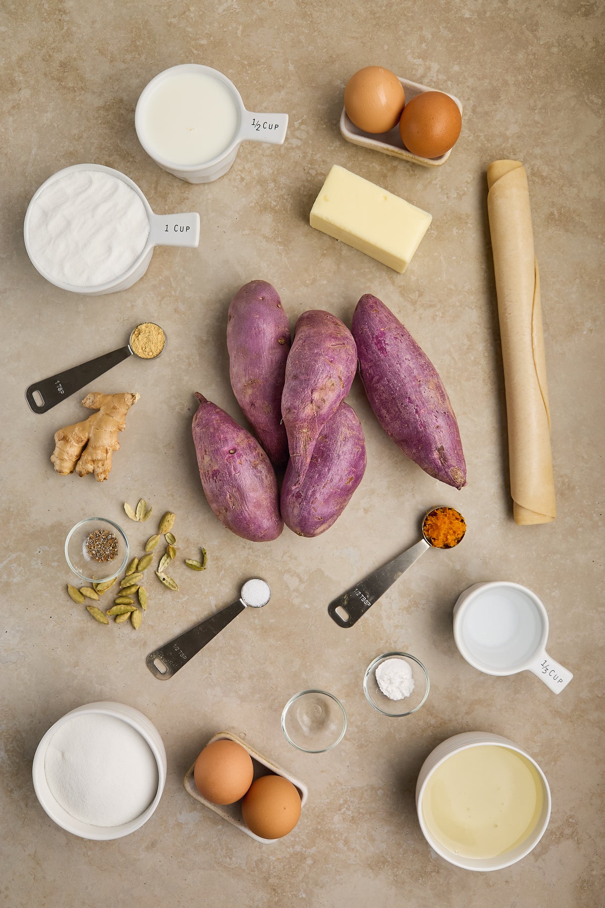 Purple Sweet Potato Pie