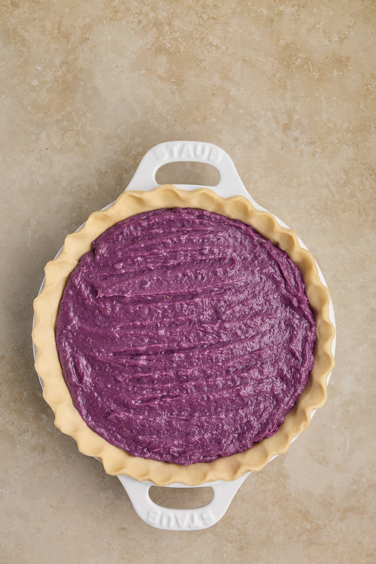 Purple Sweet Potato Pie