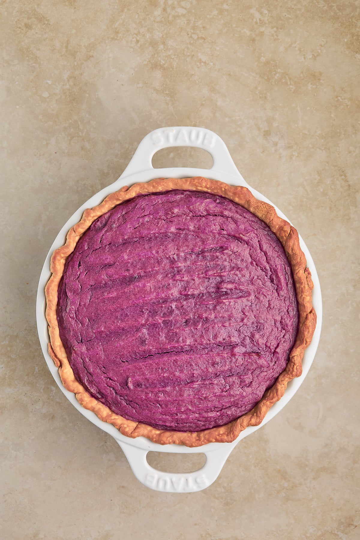 Purple Sweet Potato Pie