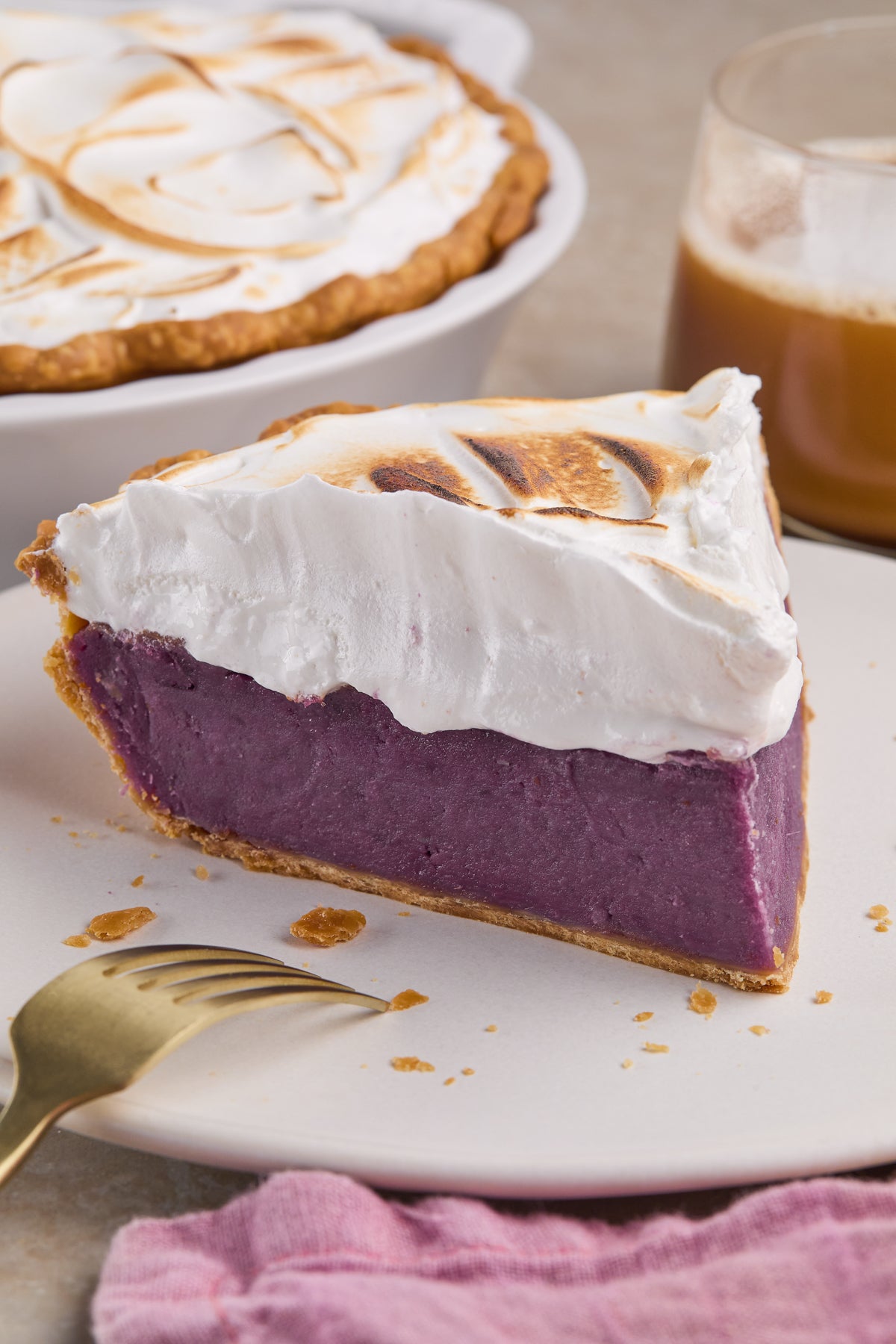 Purple Sweet Potato Pie