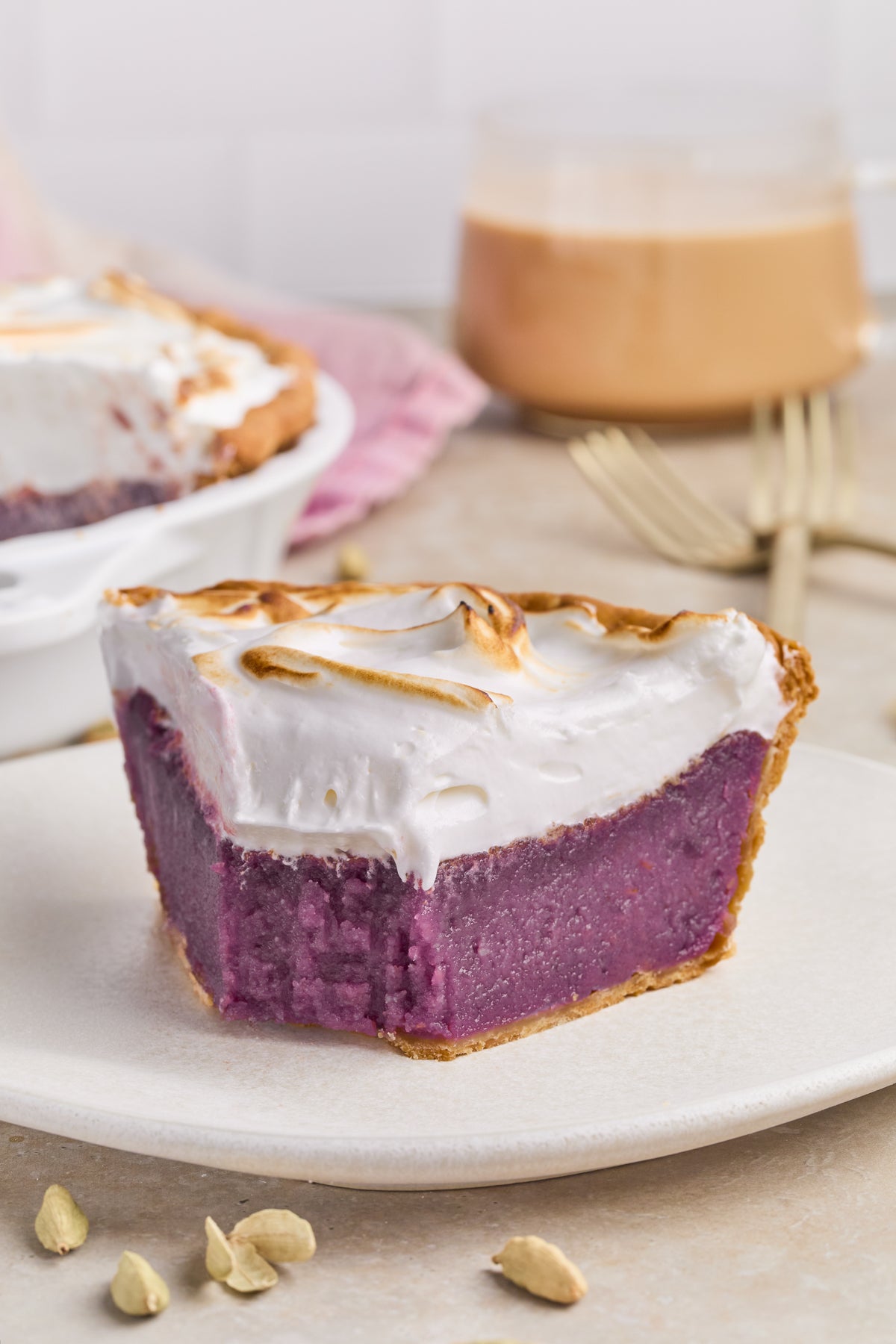 Purple Sweet Potato Pie