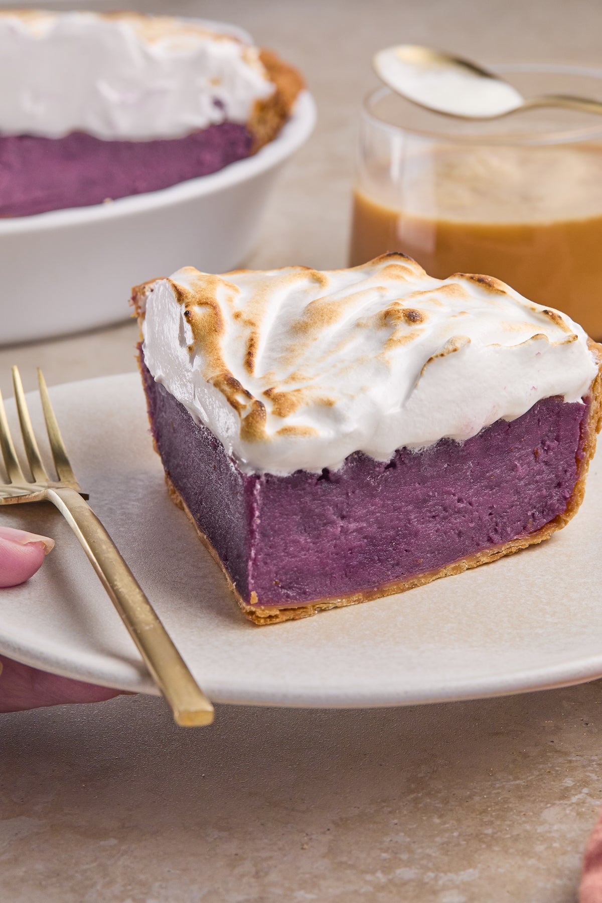 Purple Sweet Potato Pie