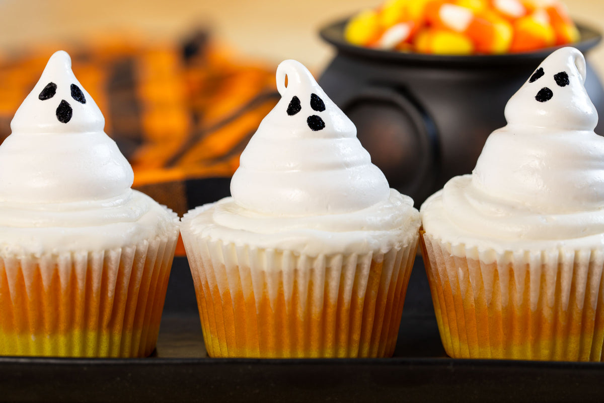 Halloween Ghost Cupcake Recipe Bundle