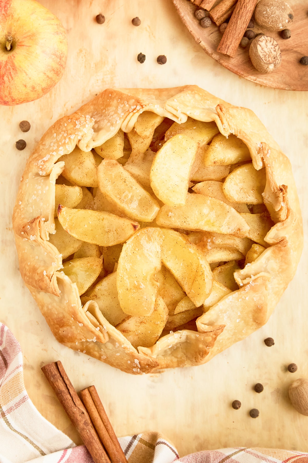 Rustic Apple Crostata