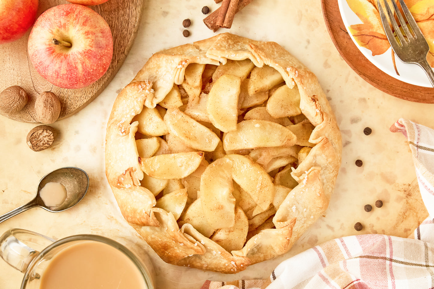 Rustic Apple Crostata