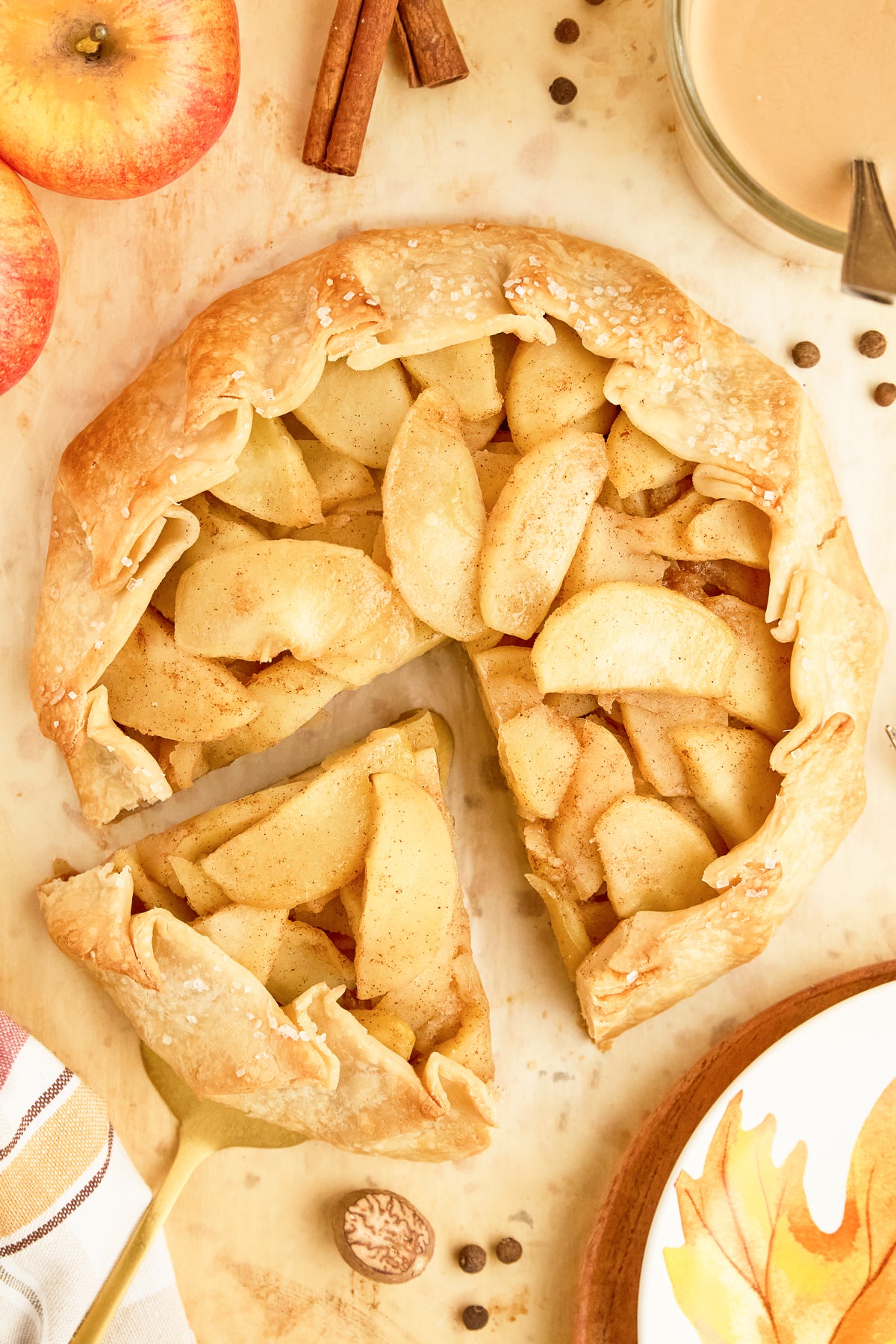Rustic Apple Crostata