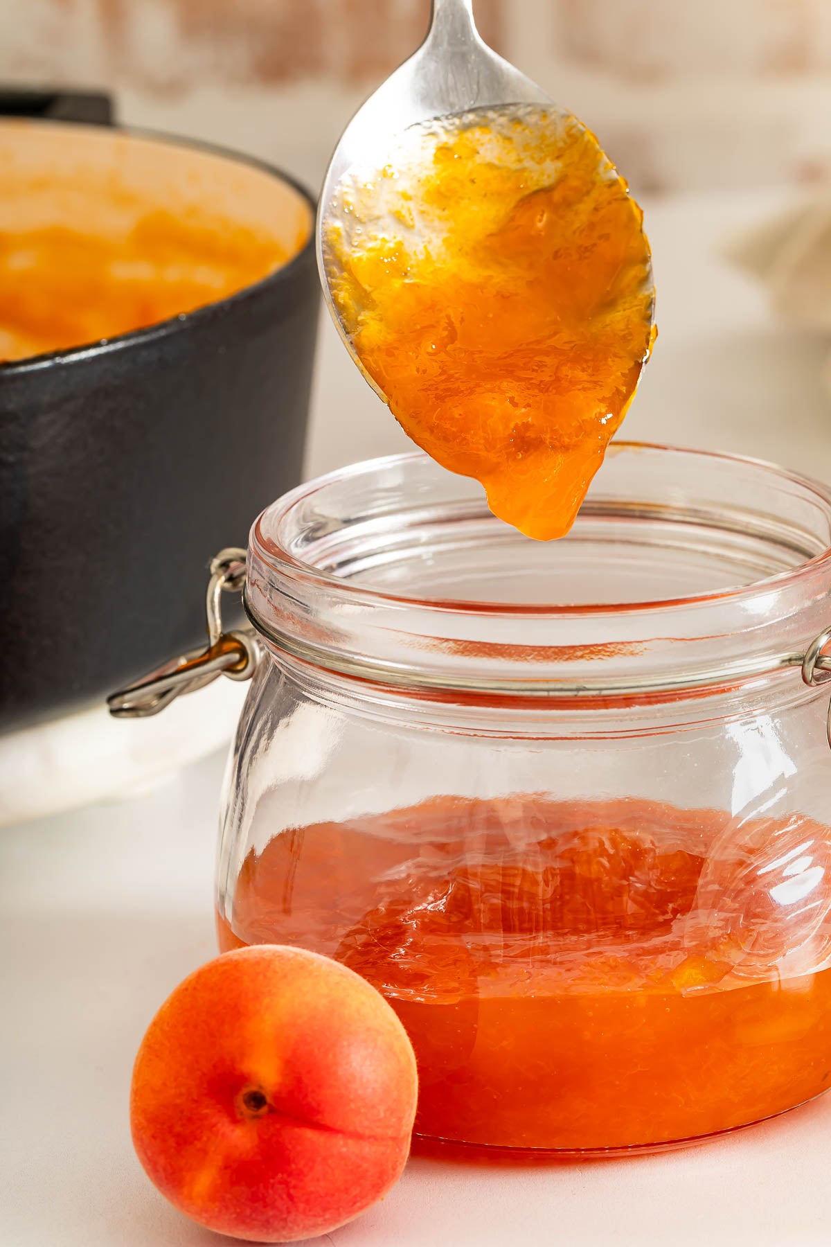 Apricot Jam & Thumbprint Cookies