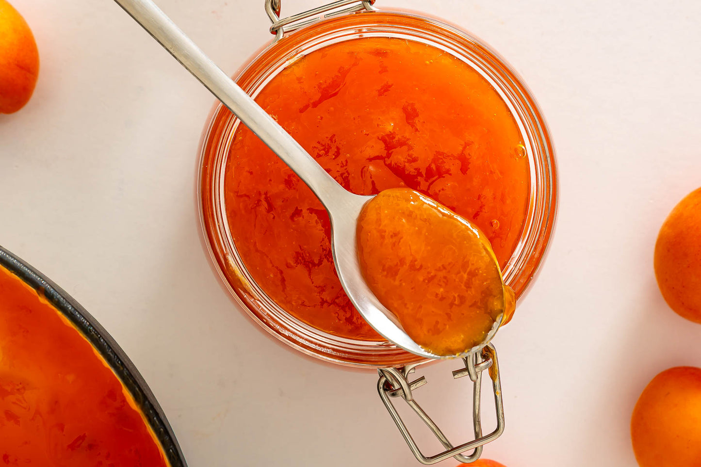 Apricot Jam & Thumbprint Cookies