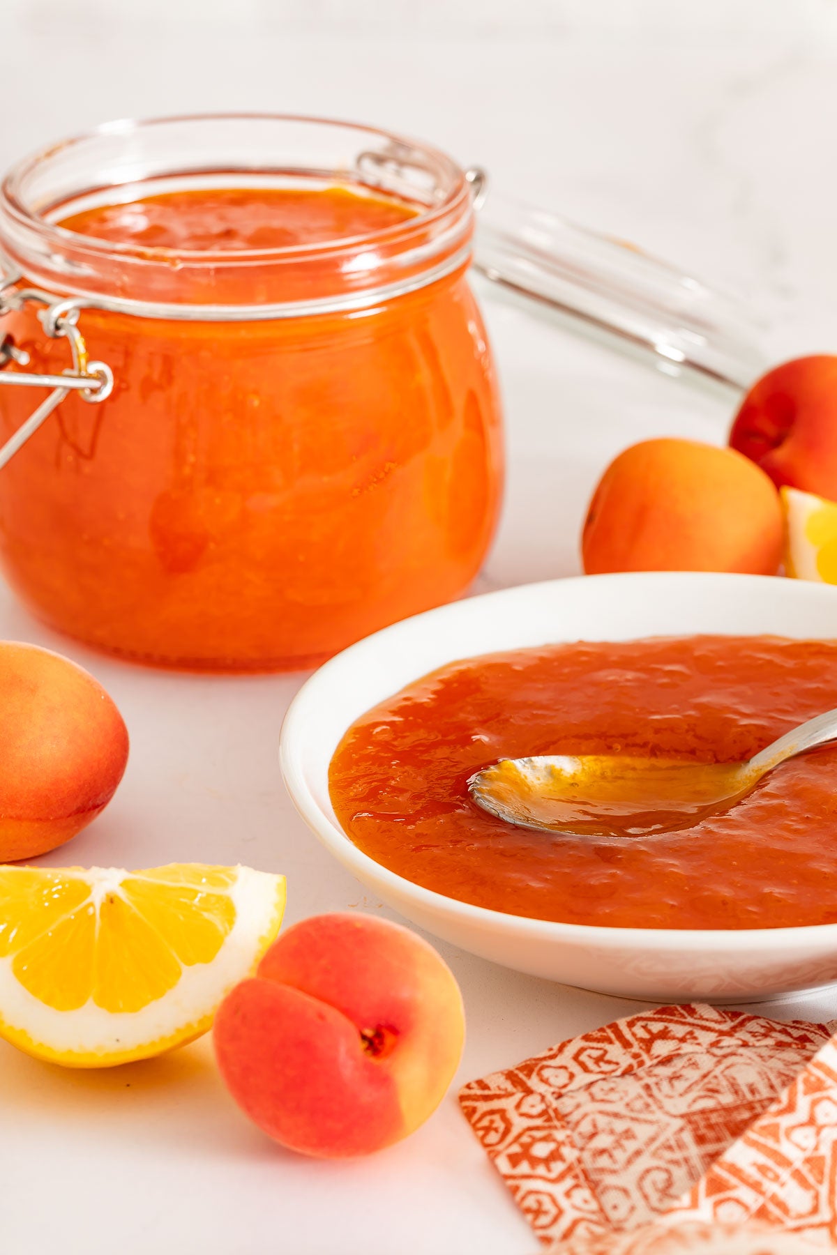 Apricot Jam & Thumbprint Cookies