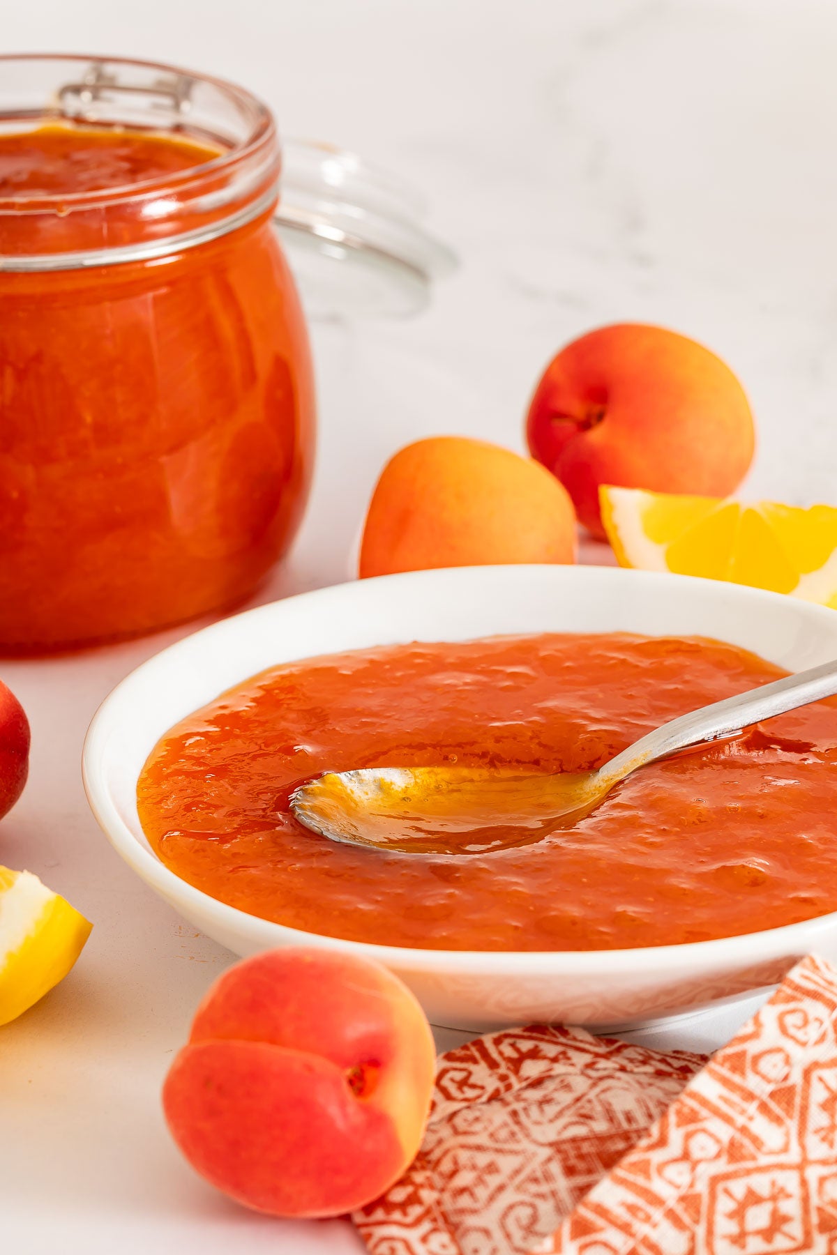 Apricot Jam & Thumbprint Cookies