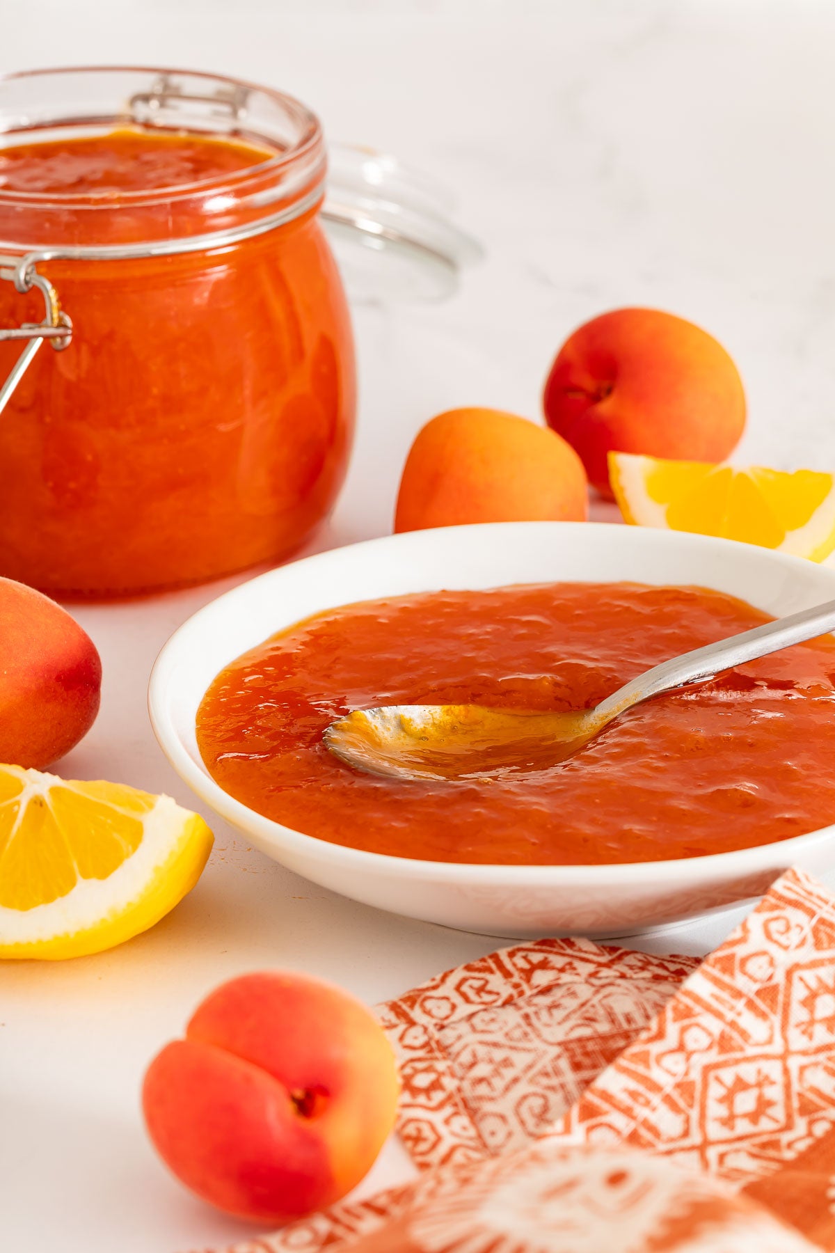 Apricot Jam & Thumbprint Cookies