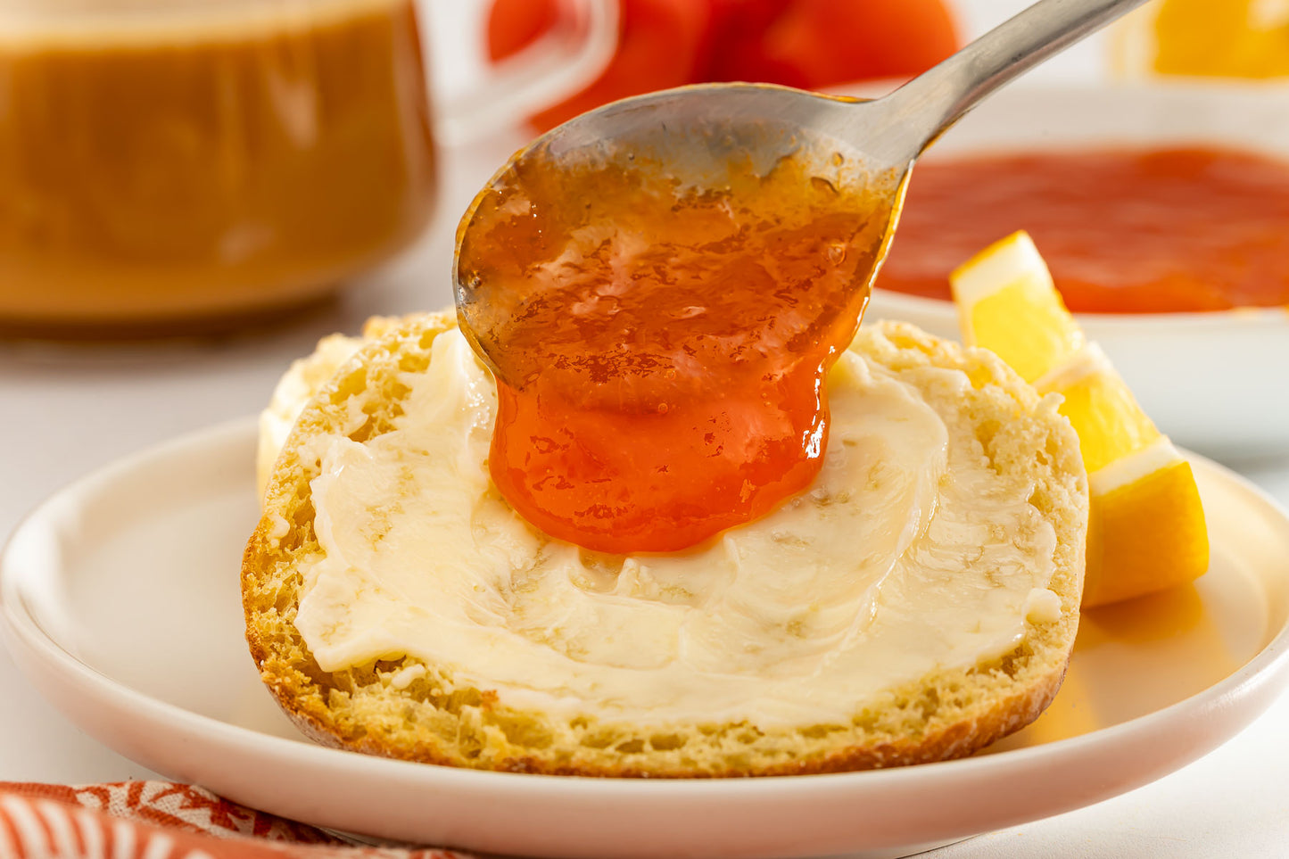 Apricot Jam & Thumbprint Cookies