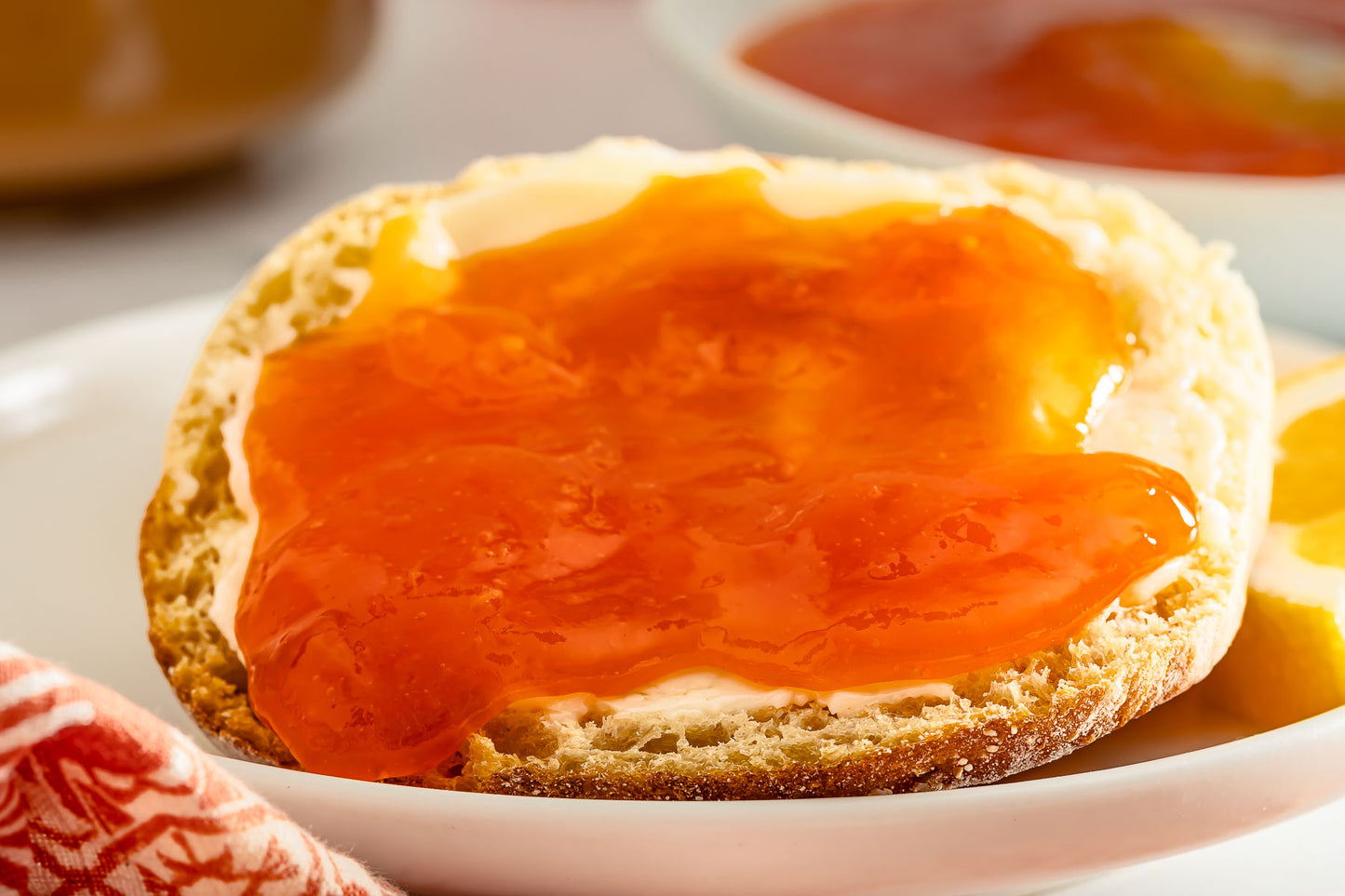 Apricot Jam & Thumbprint Cookies