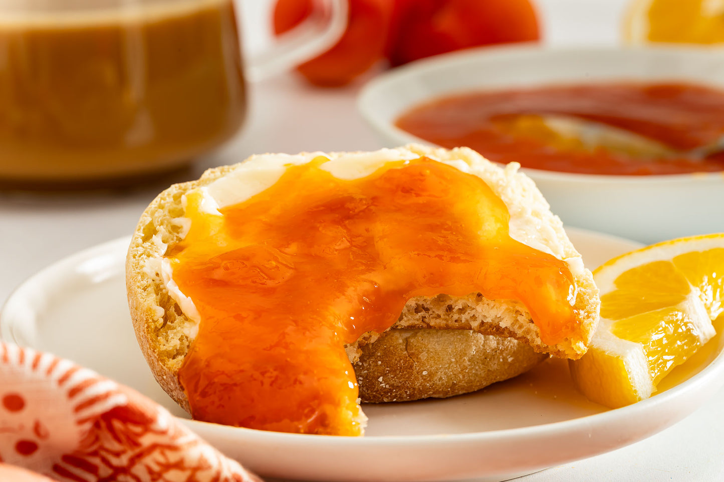 Apricot Jam & Thumbprint Cookies