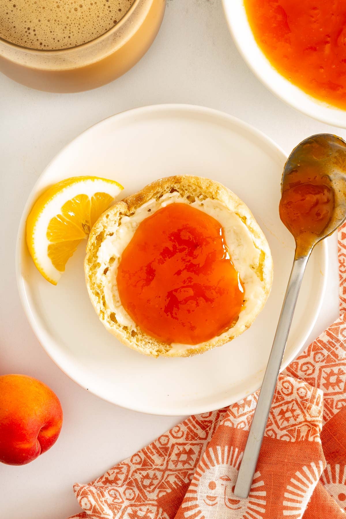 Apricot Jam & Thumbprint Cookies