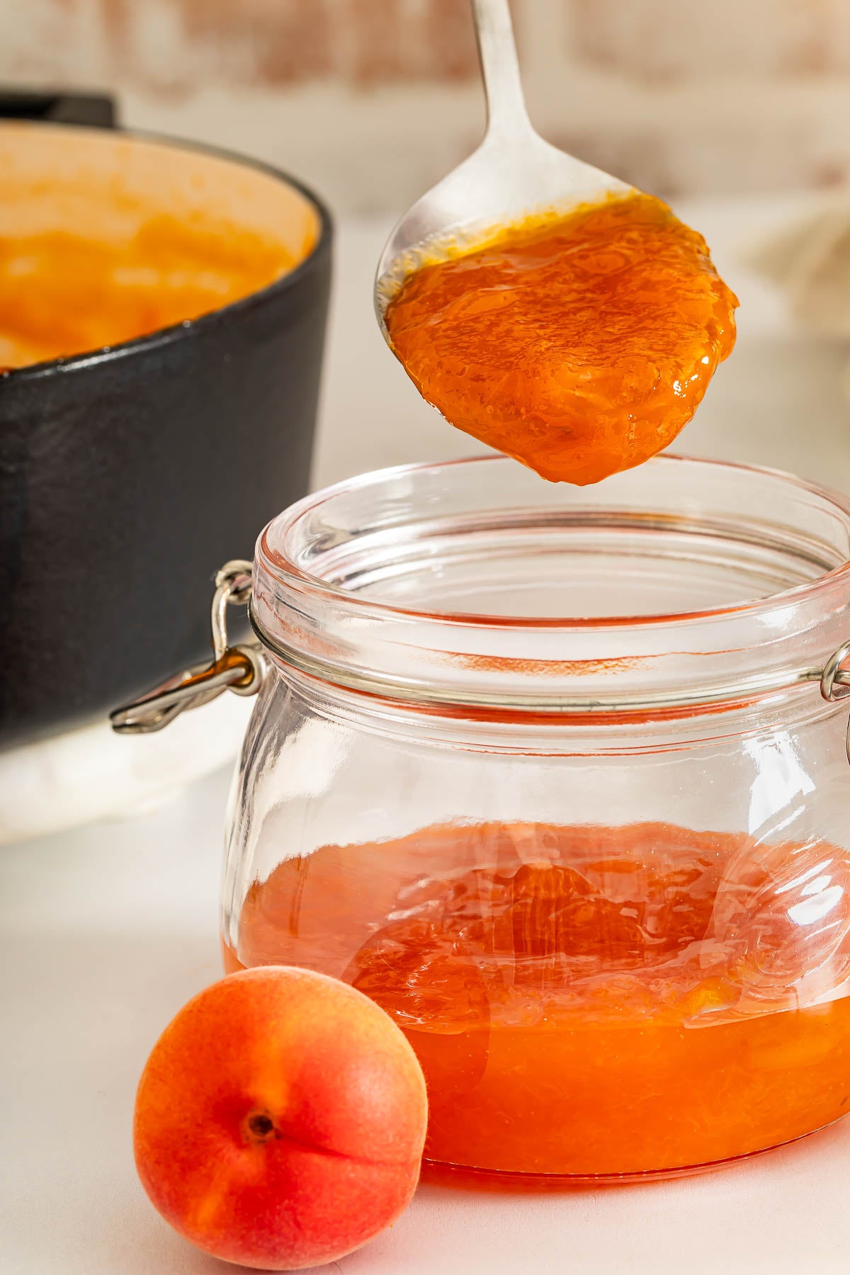 Apricot Jam & Thumbprint Cookies