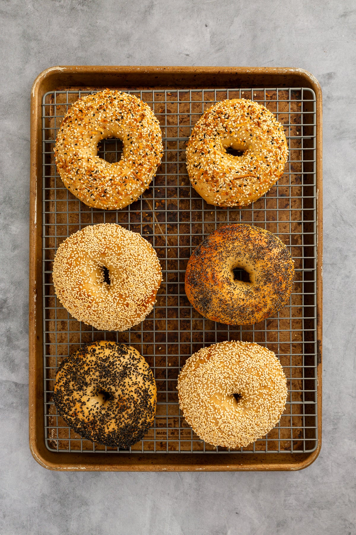 Homemade New York Style Bagels